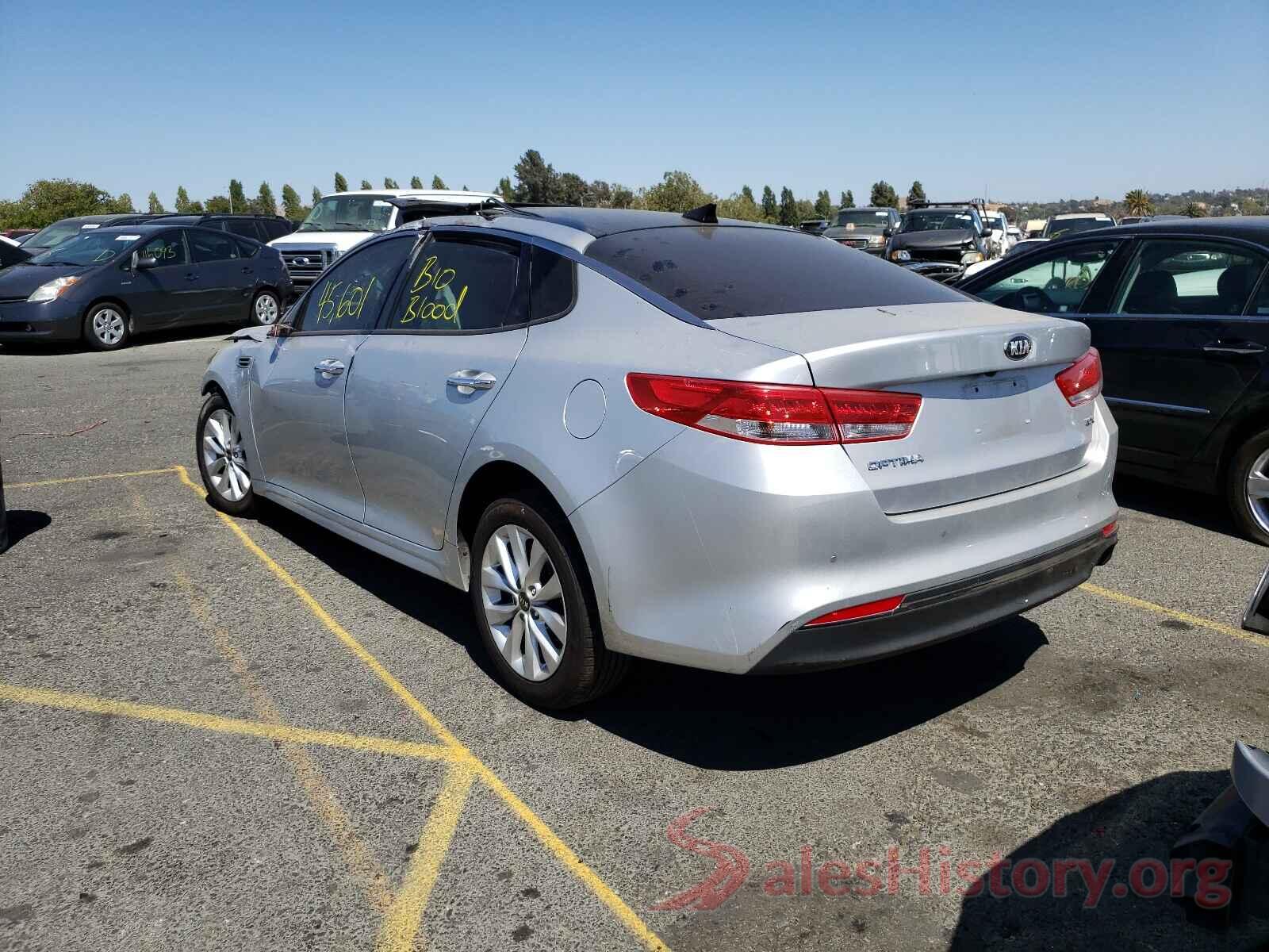 5XXGU4L34JG195892 2018 KIA OPTIMA