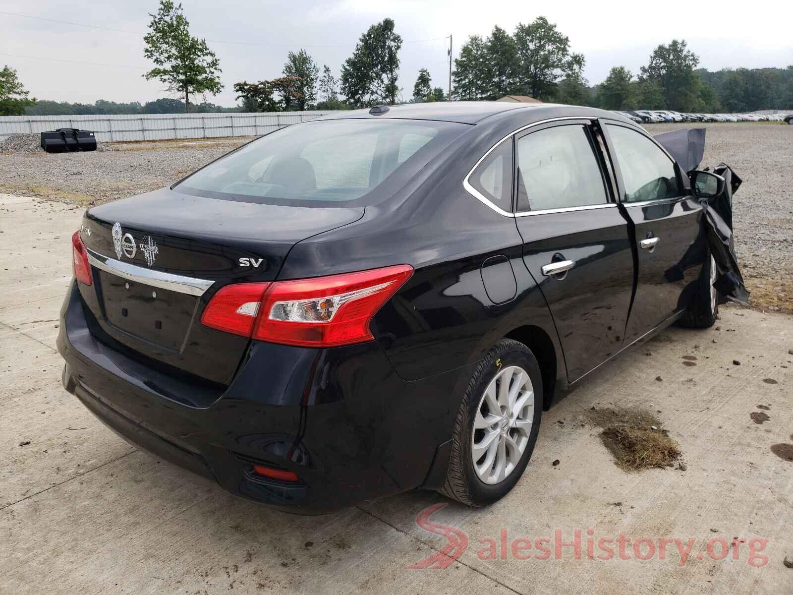 3N1AB7AP4KY376800 2019 NISSAN SENTRA