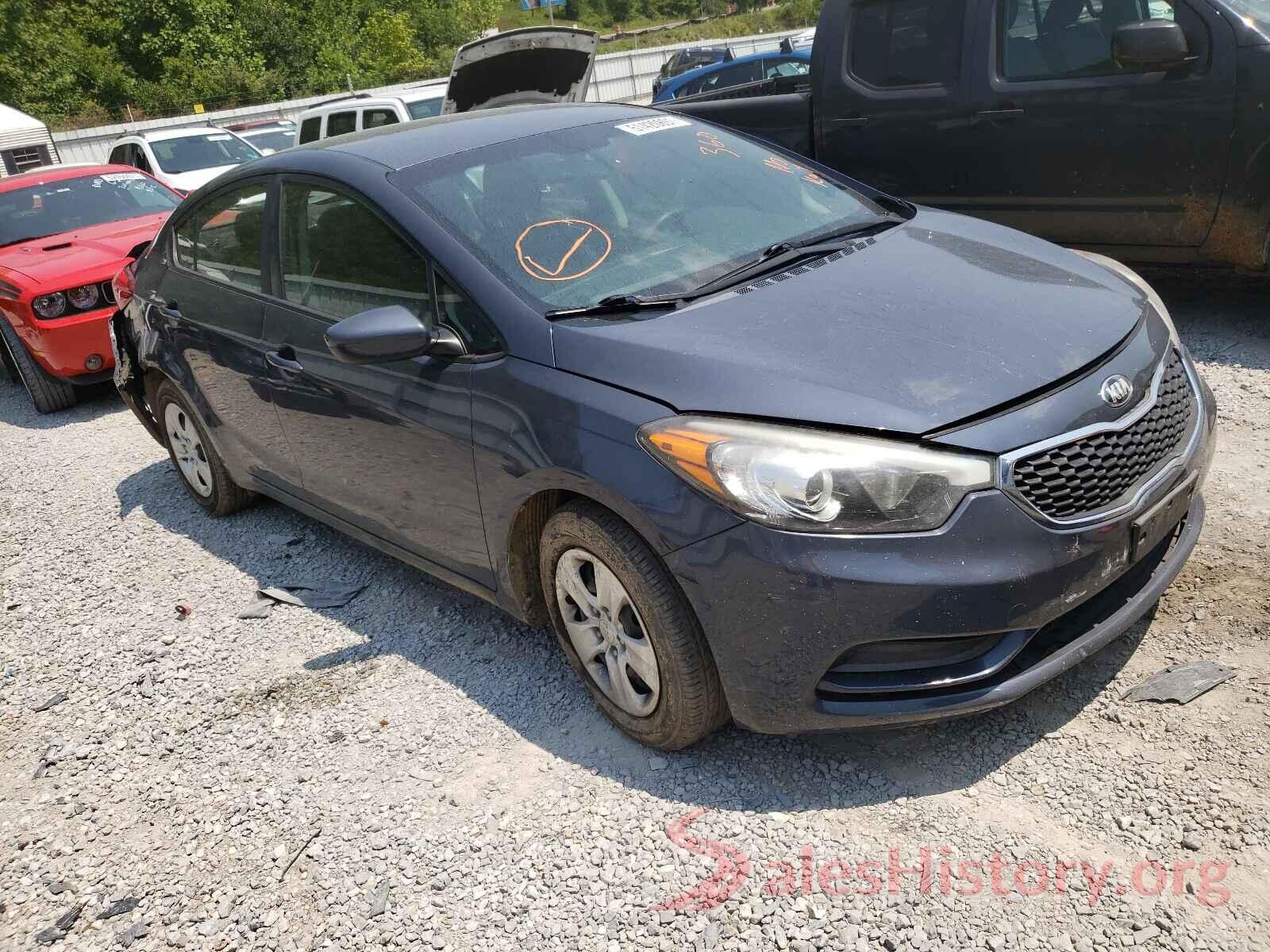 KNAFK4A66G5460045 2016 KIA FORTE