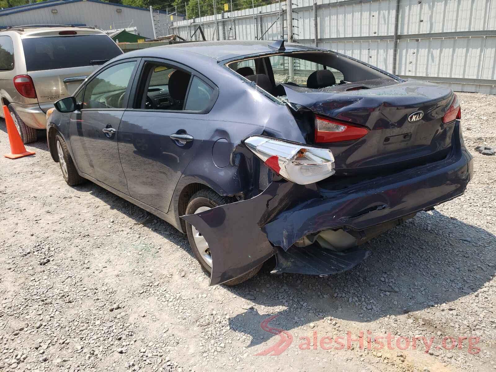 KNAFK4A66G5460045 2016 KIA FORTE