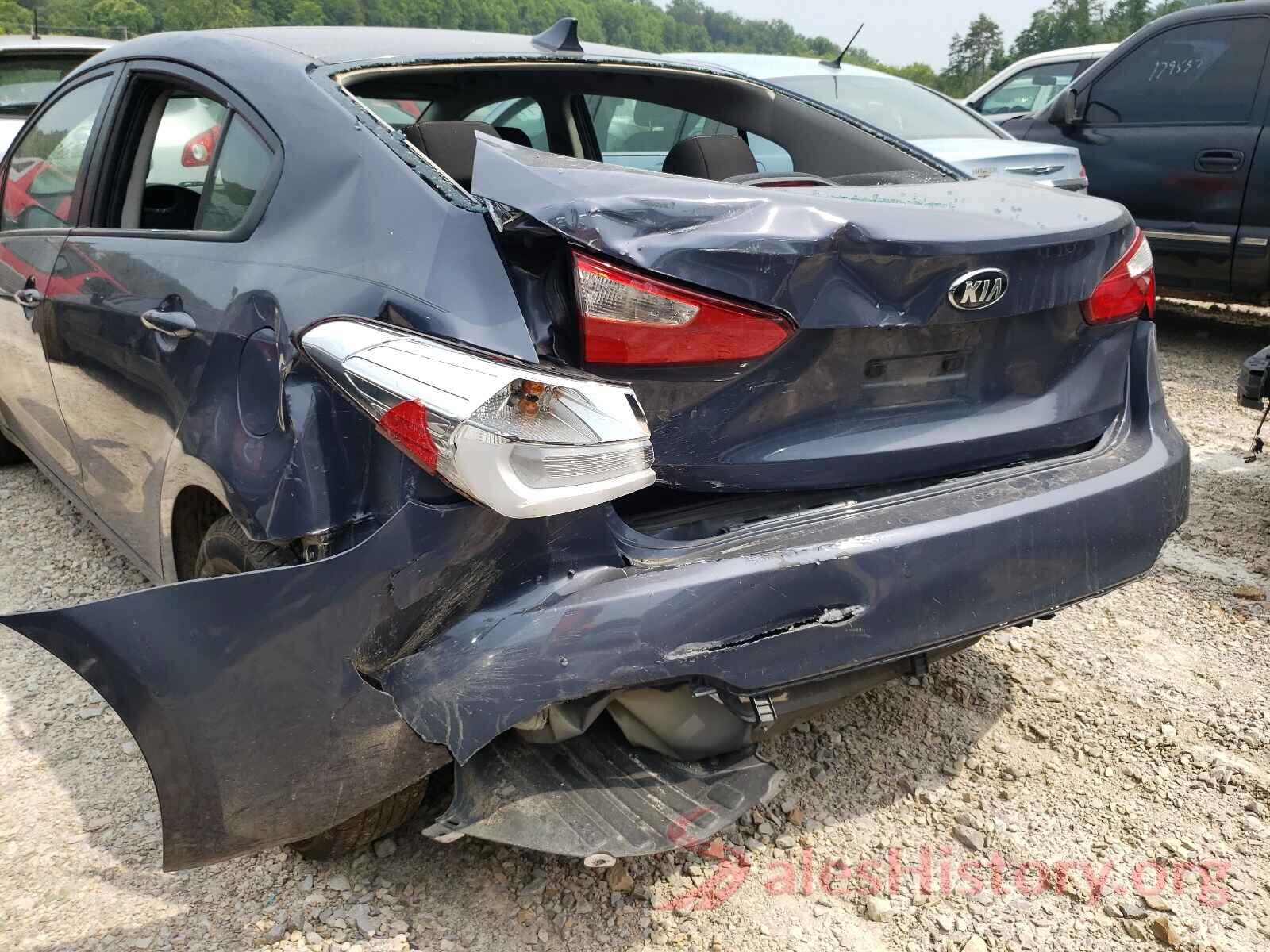 KNAFK4A66G5460045 2016 KIA FORTE