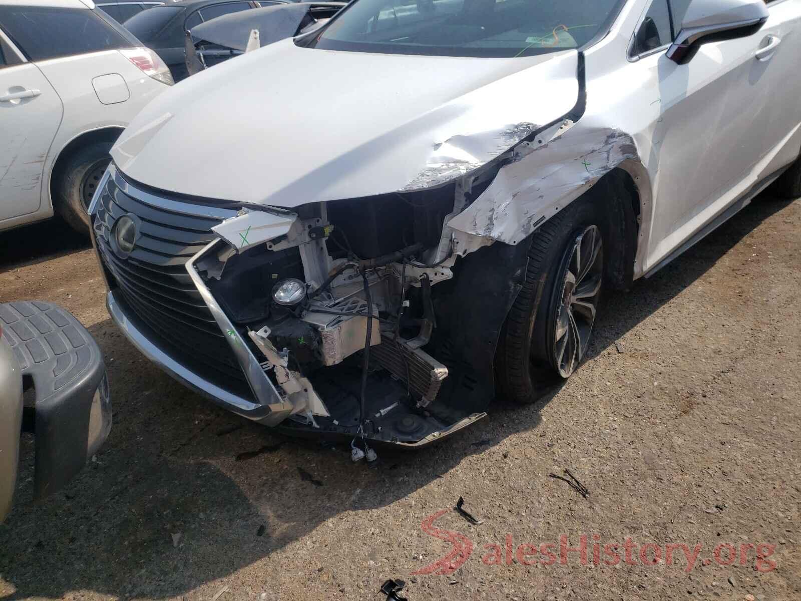 2T2BZMCA2GC012432 2016 LEXUS RX350