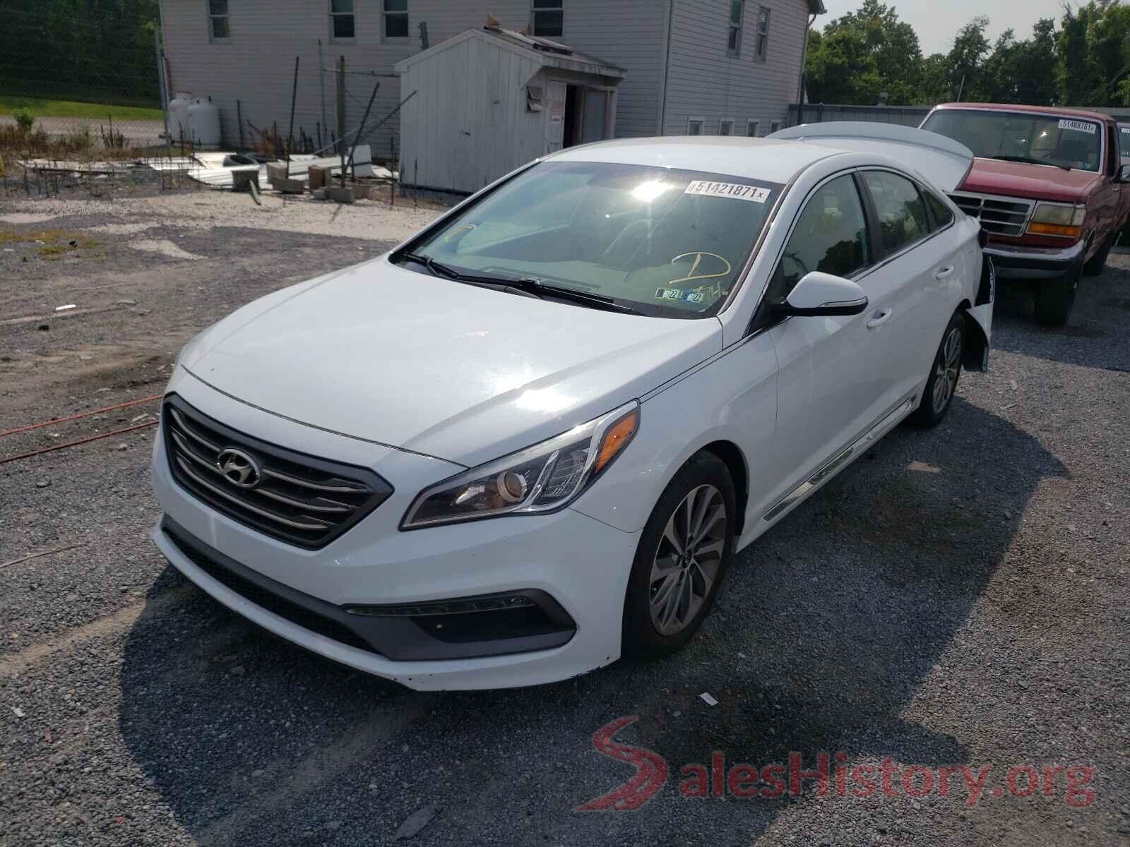 5NPE34AFXFH192448 2015 HYUNDAI SONATA