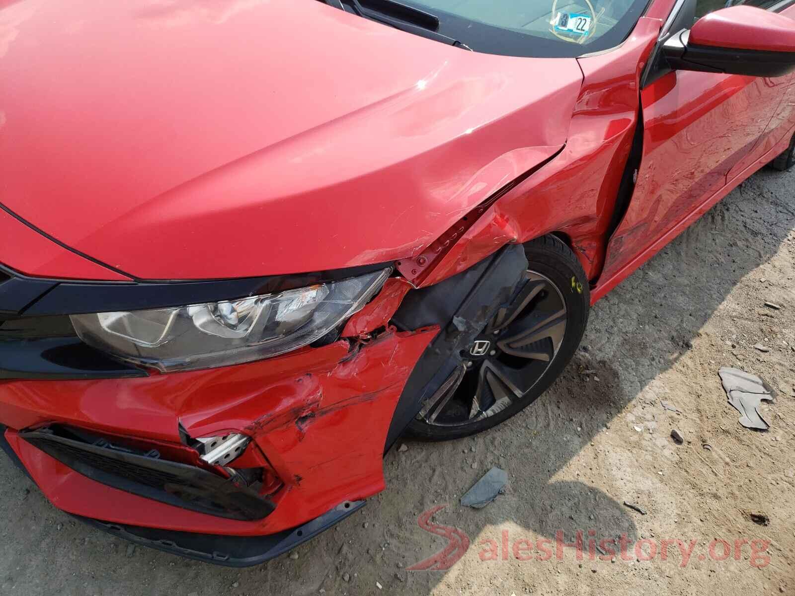 SHHFK7H54JU407057 2018 HONDA CIVIC