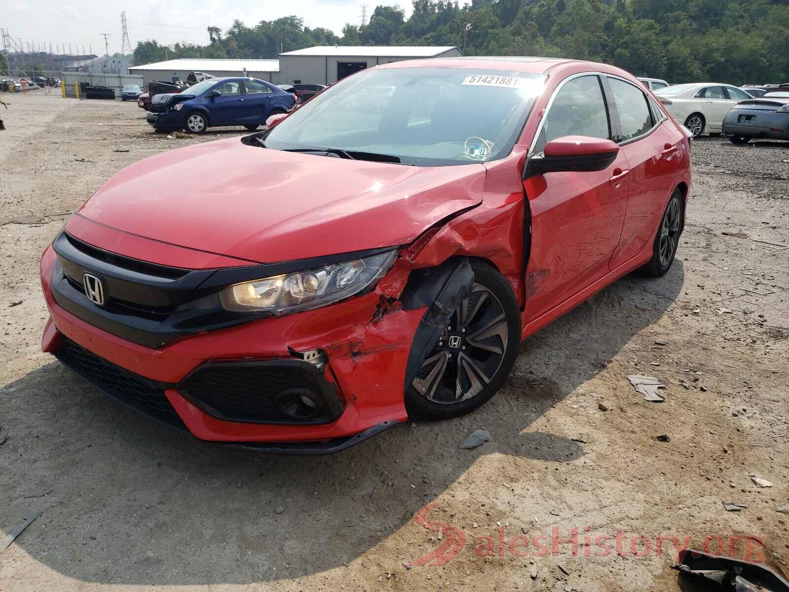 SHHFK7H54JU407057 2018 HONDA CIVIC