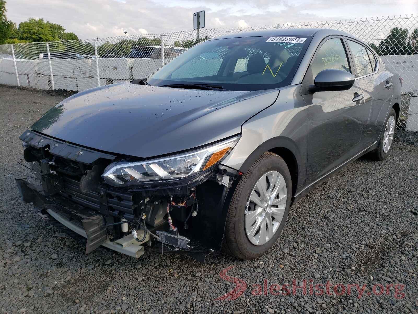 3N1AB8BV6LY223436 2020 NISSAN SENTRA