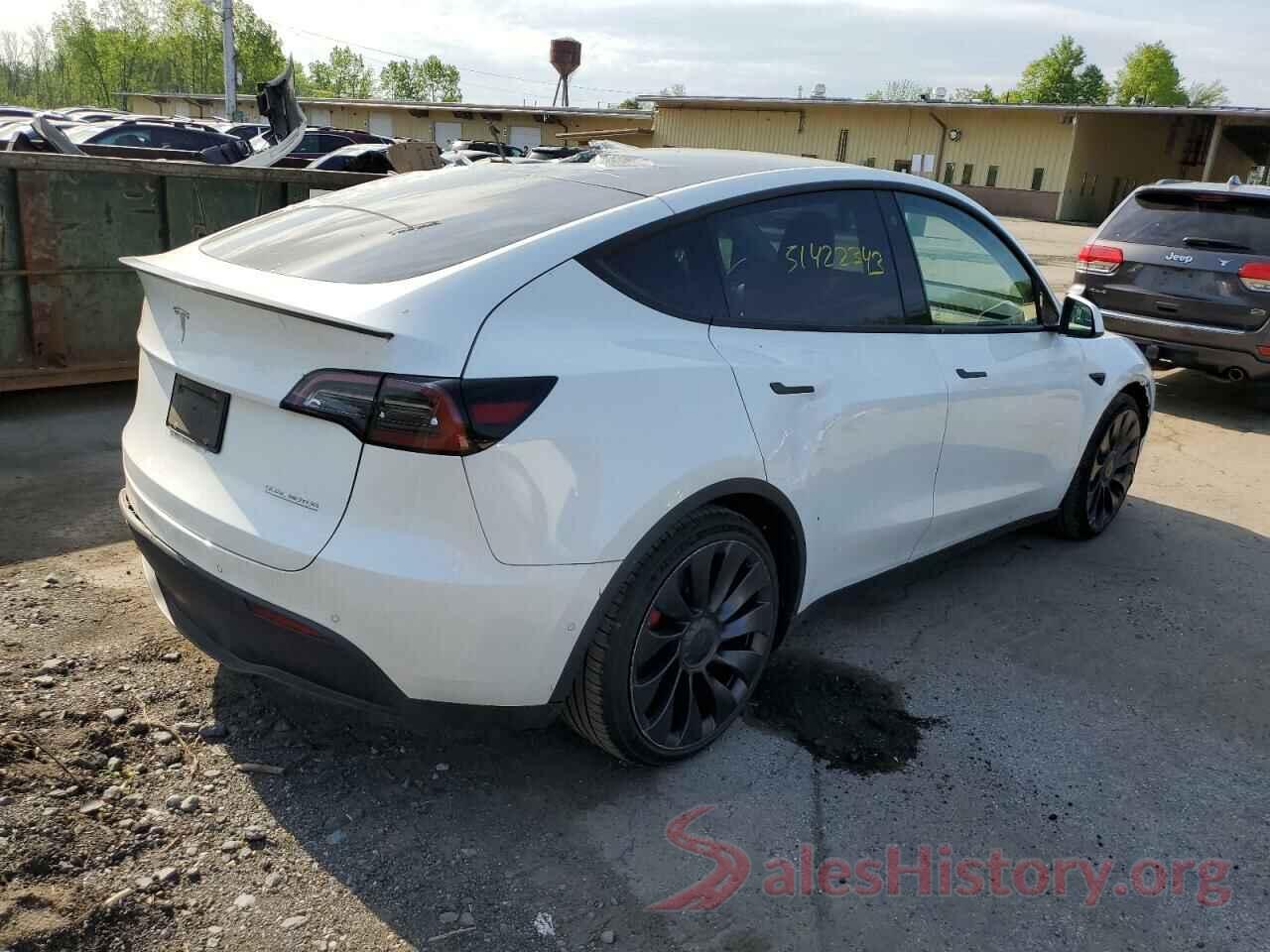 7SAYGDEF2NF336764 2022 TESLA MODEL Y