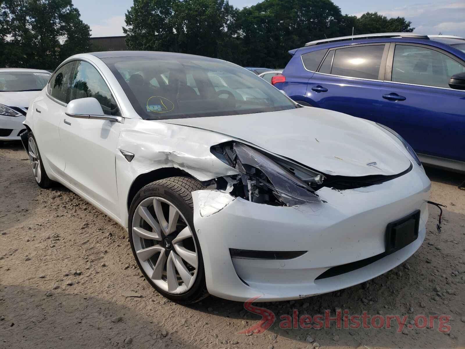 5YJ3E1EAXJF018529 2018 TESLA MODEL 3