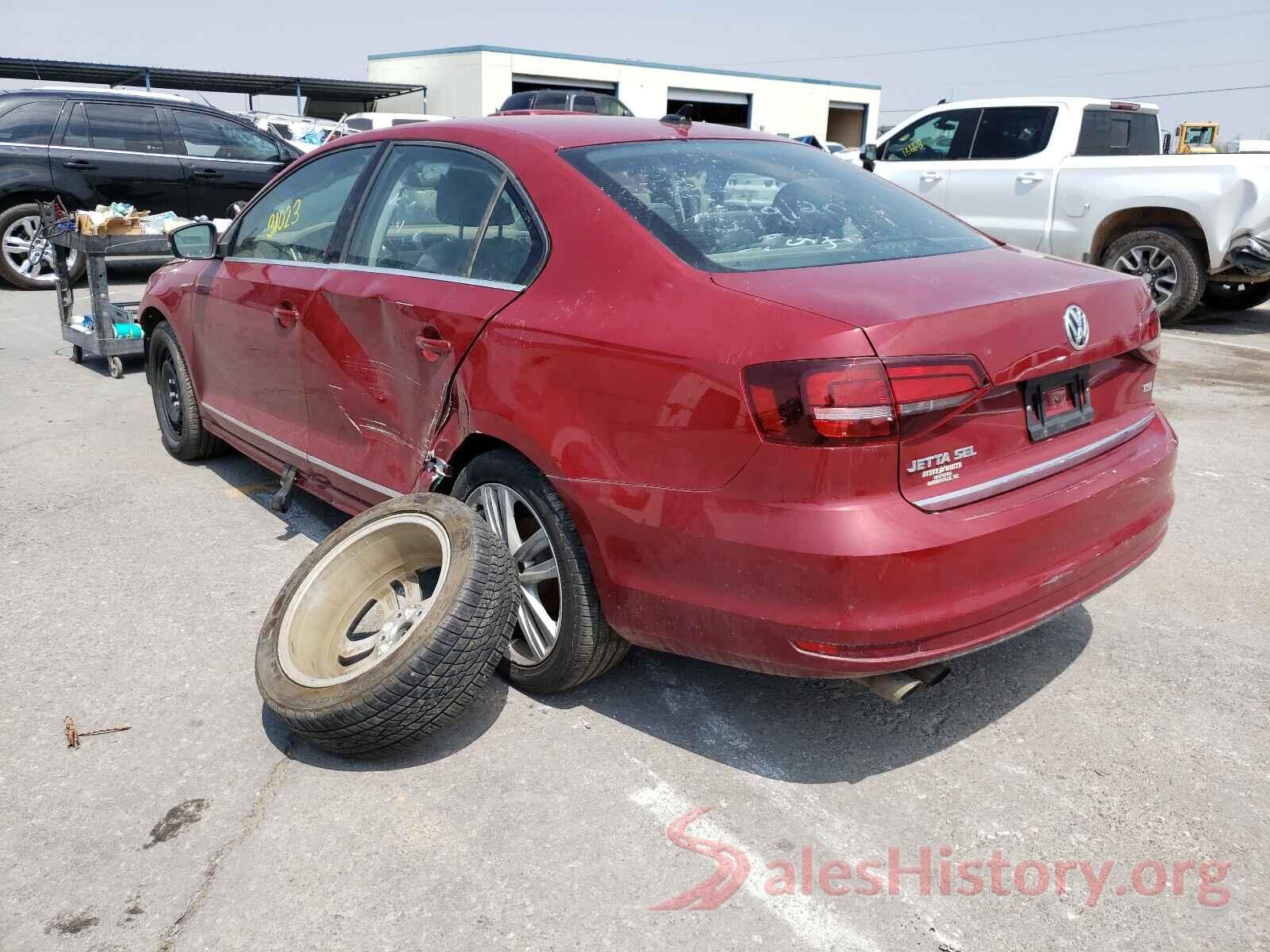 3VWL17AJ2HM240375 2017 VOLKSWAGEN JETTA