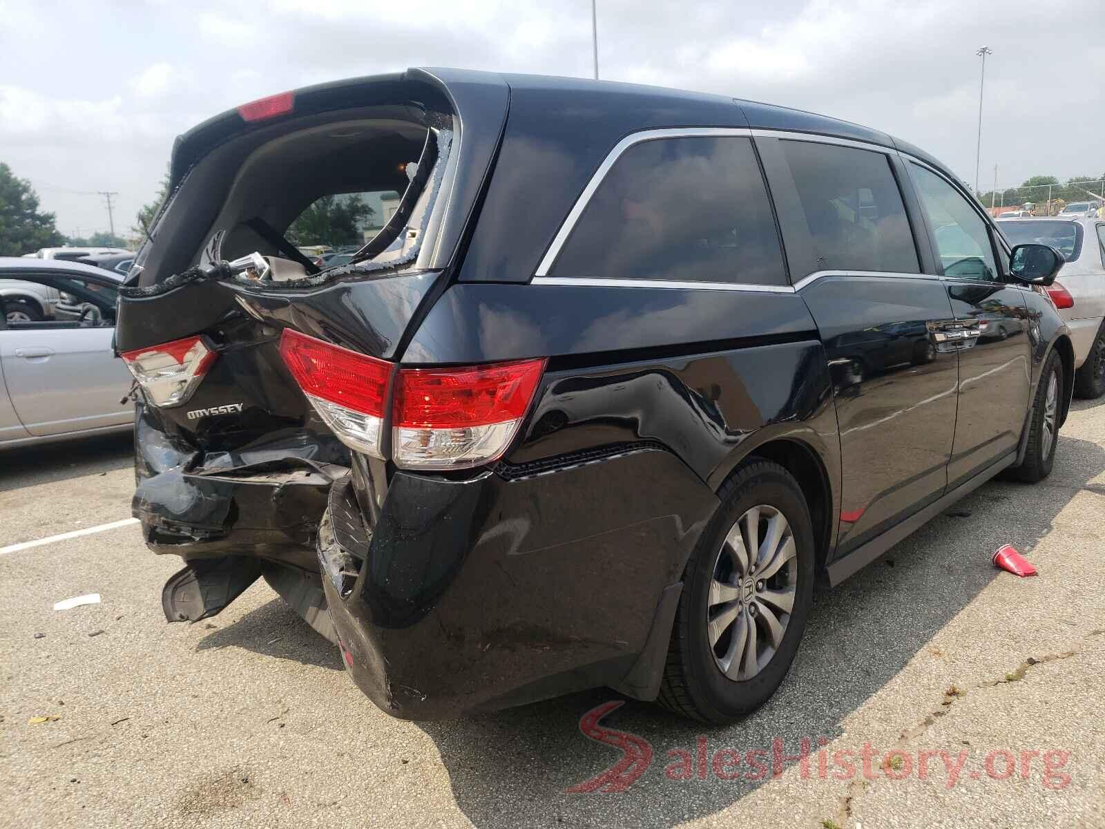 5FNRL5H63HB012791 2017 HONDA ODYSSEY