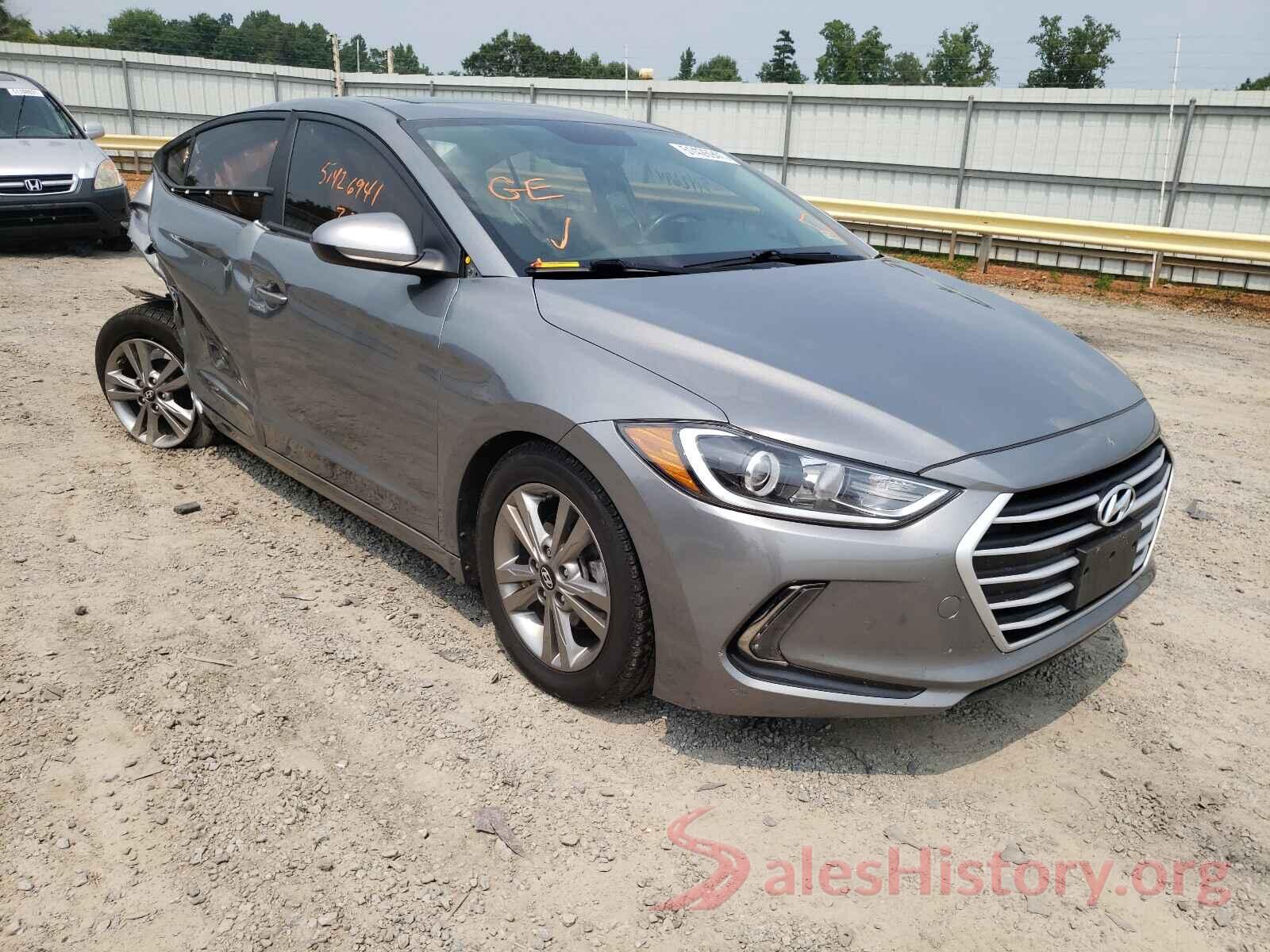 KMHD84LF6HU407595 2017 HYUNDAI ELANTRA