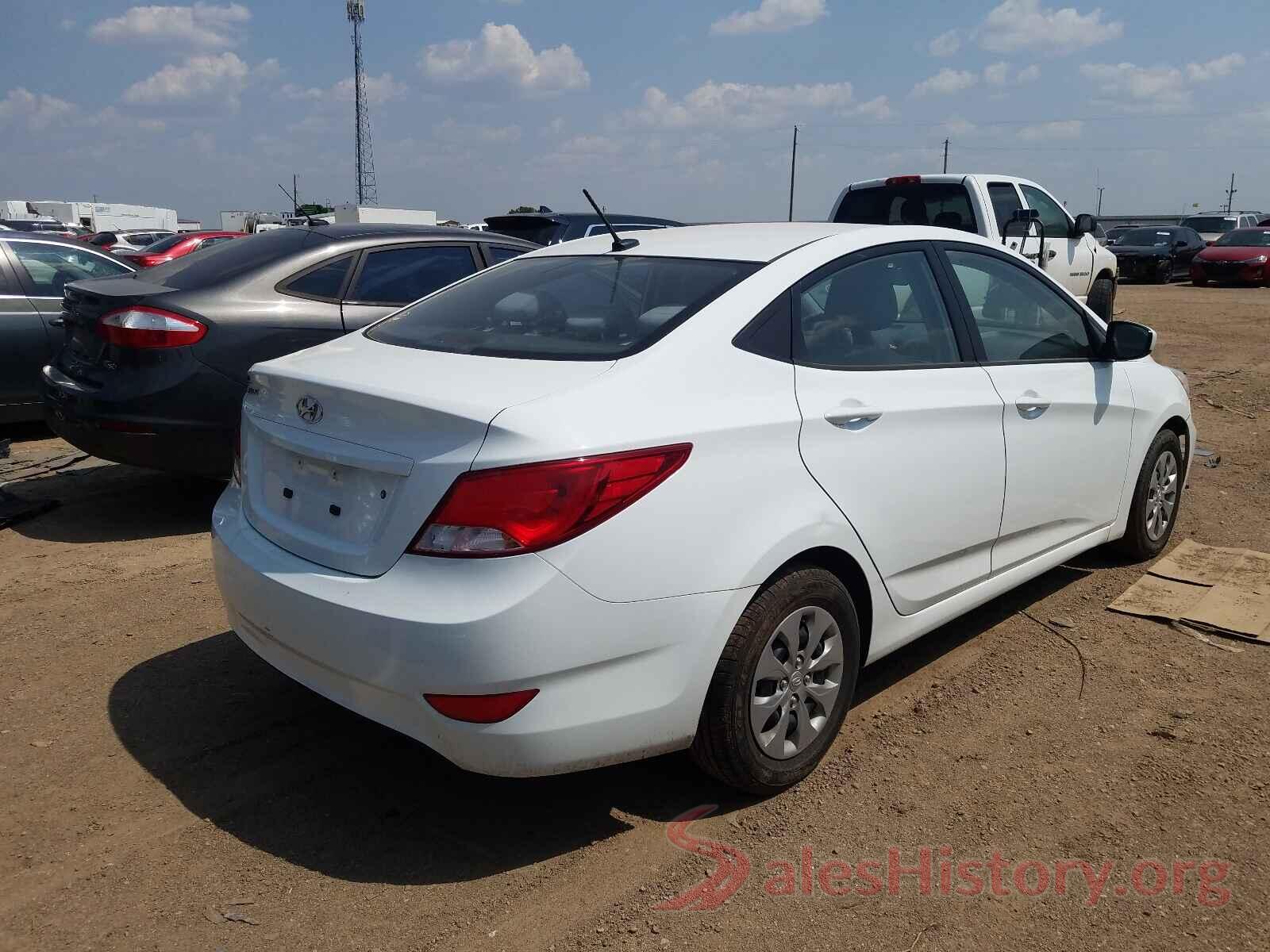 KMHCT4AE4GU964315 2016 HYUNDAI ACCENT