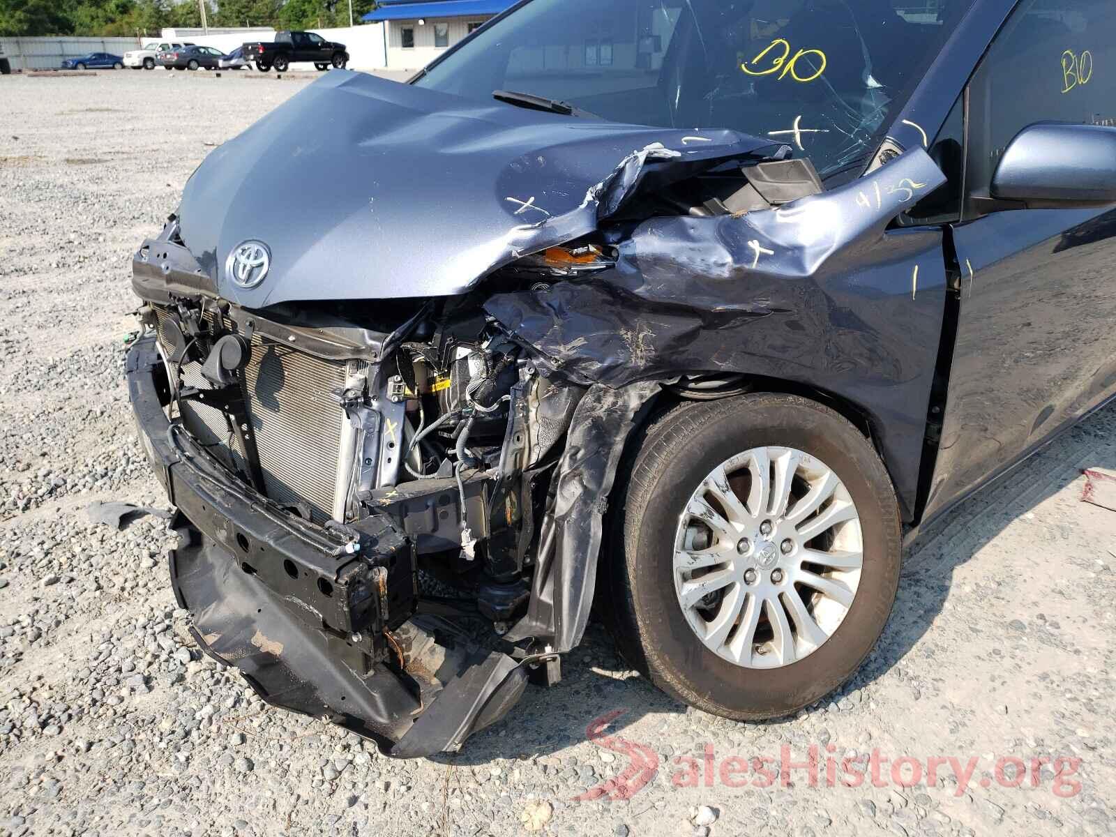 5TDYK3DC1GS736018 2016 TOYOTA SIENNA