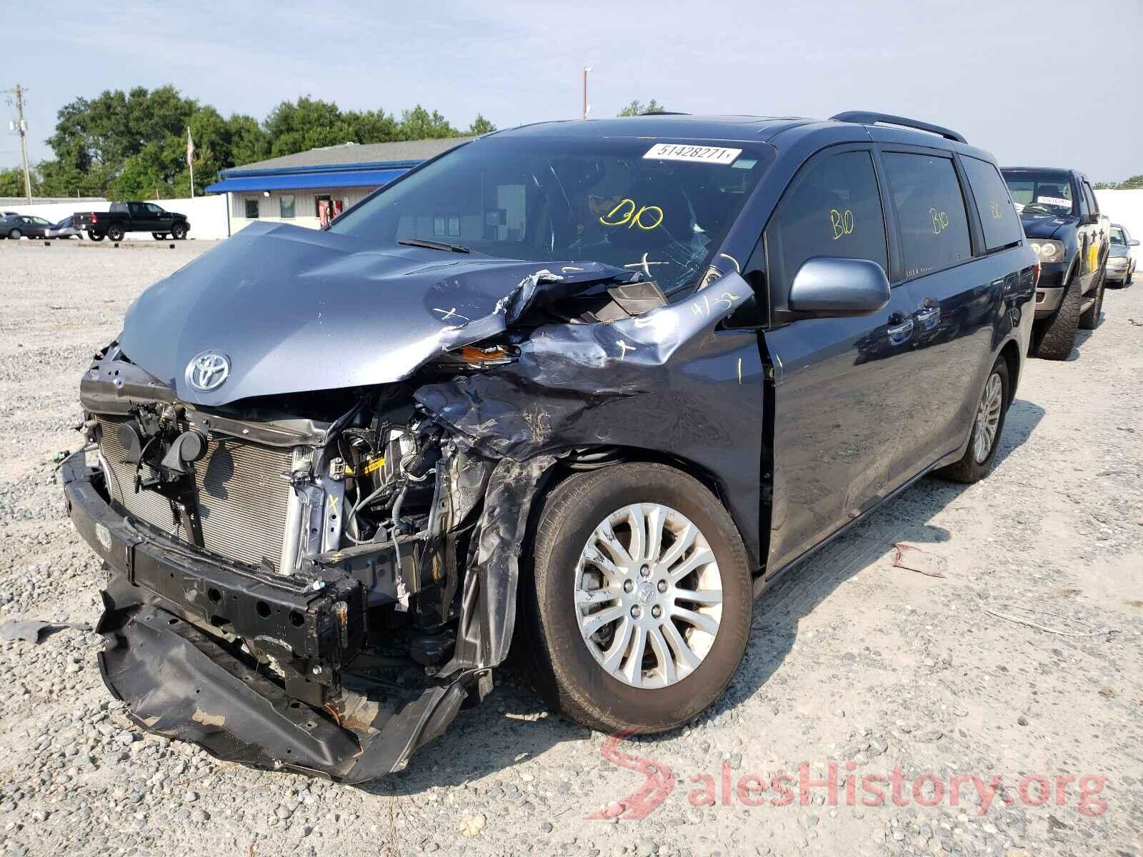 5TDYK3DC1GS736018 2016 TOYOTA SIENNA