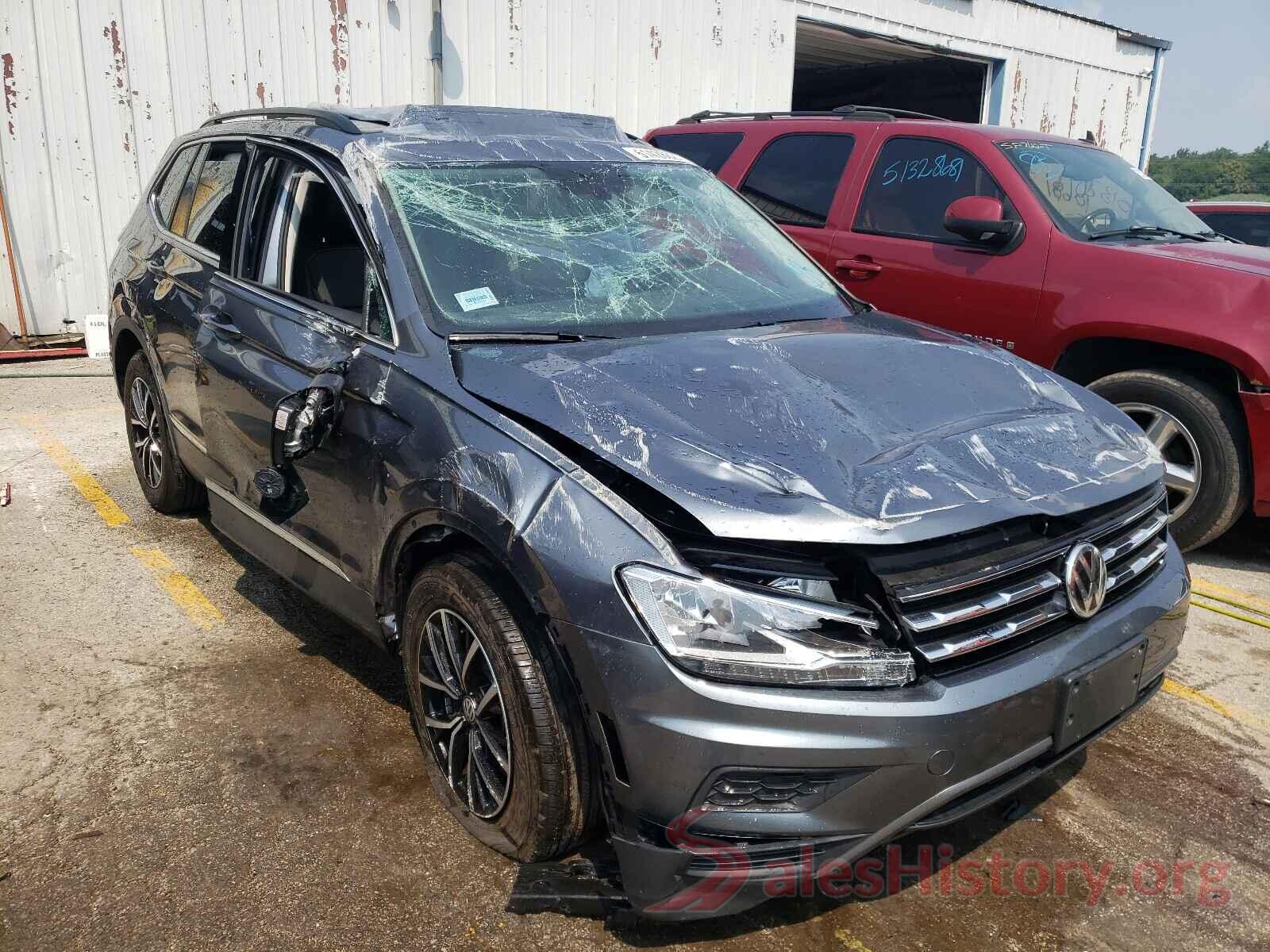 3VV2B7AX4MM070287 2021 VOLKSWAGEN TIGUAN