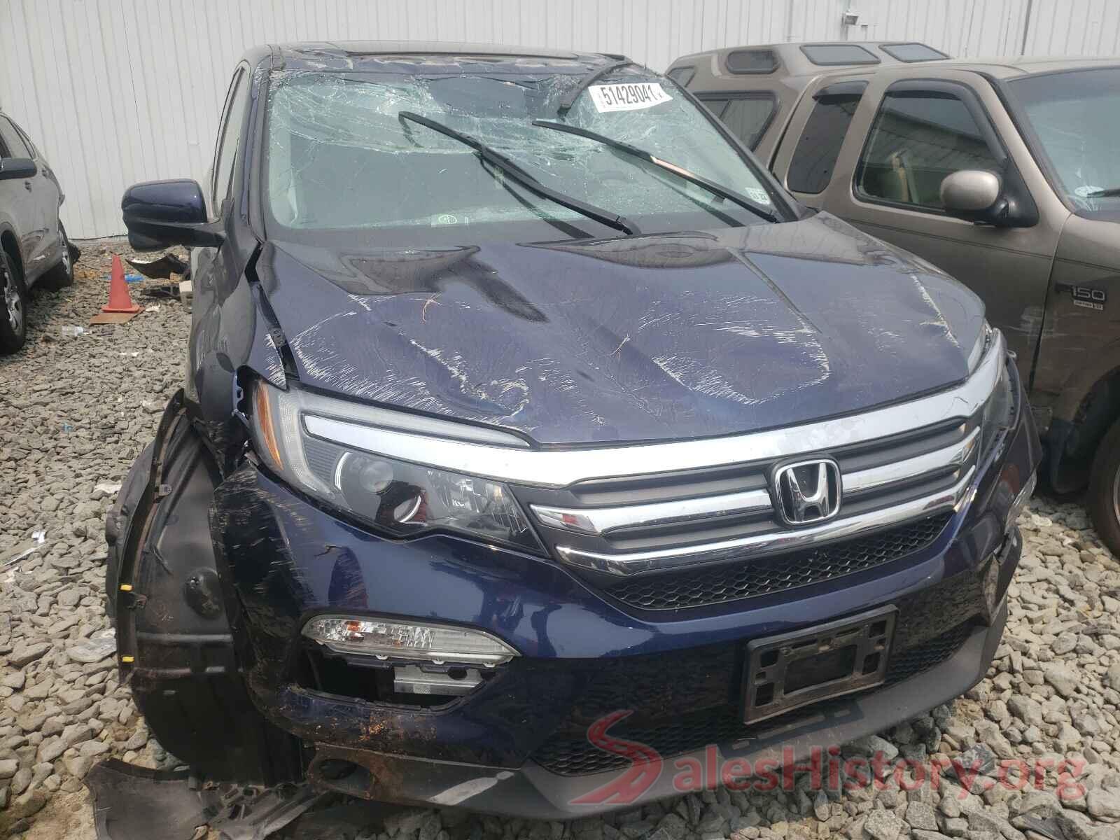 5FNYF6H58HB085705 2017 HONDA PILOT