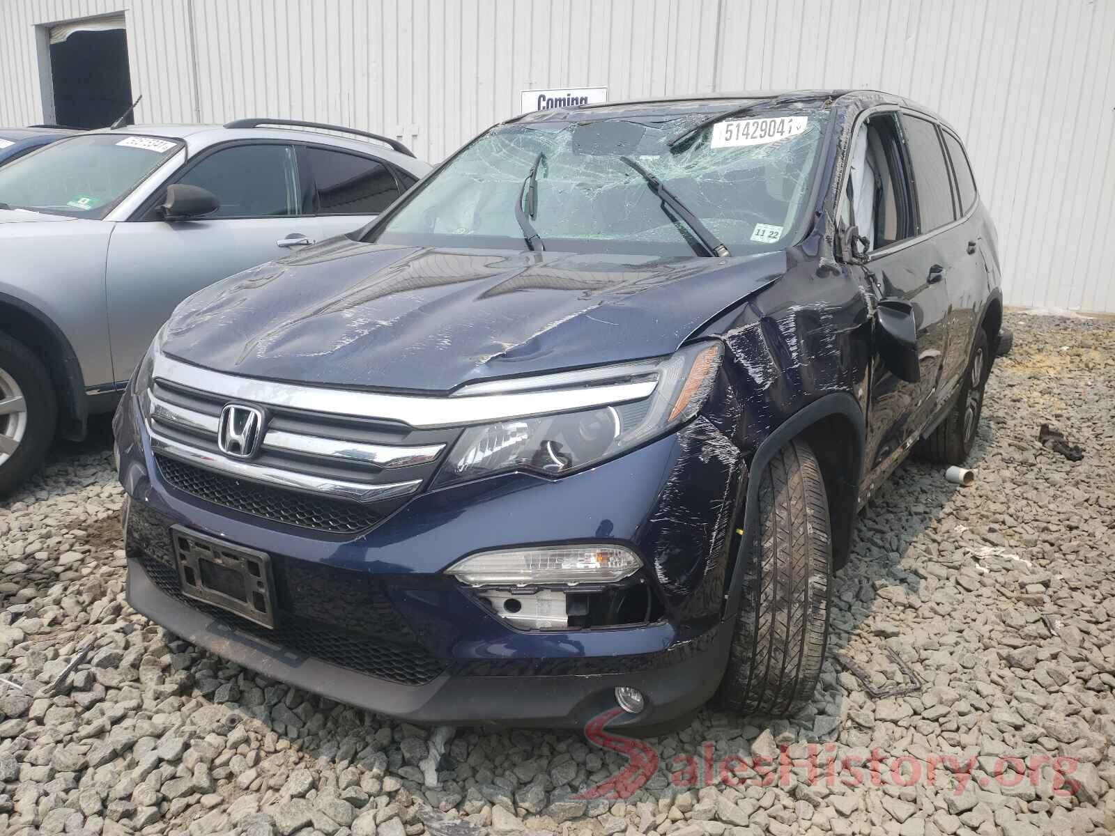 5FNYF6H58HB085705 2017 HONDA PILOT