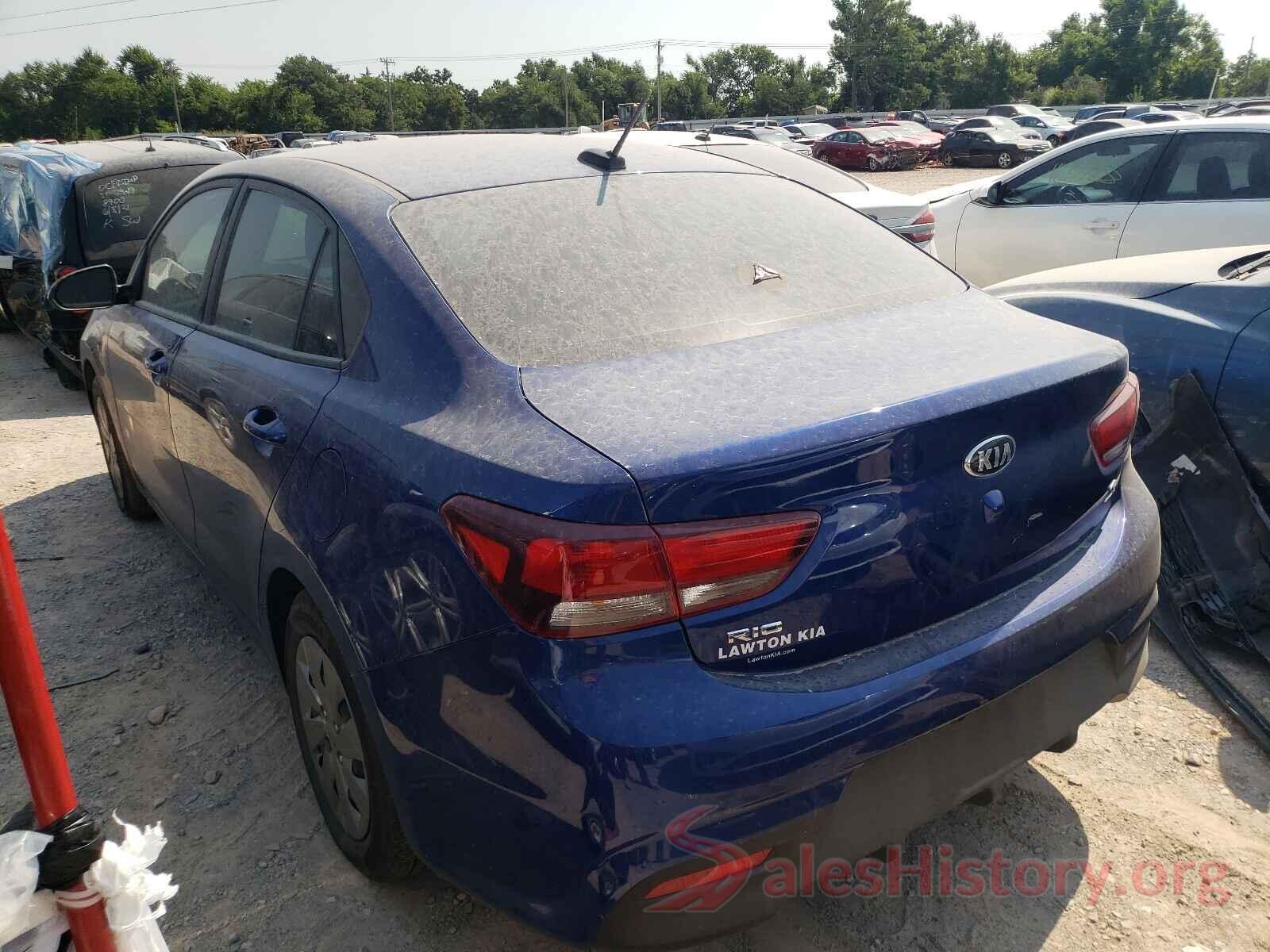 3KPA24AD6LE312486 2020 KIA RIO