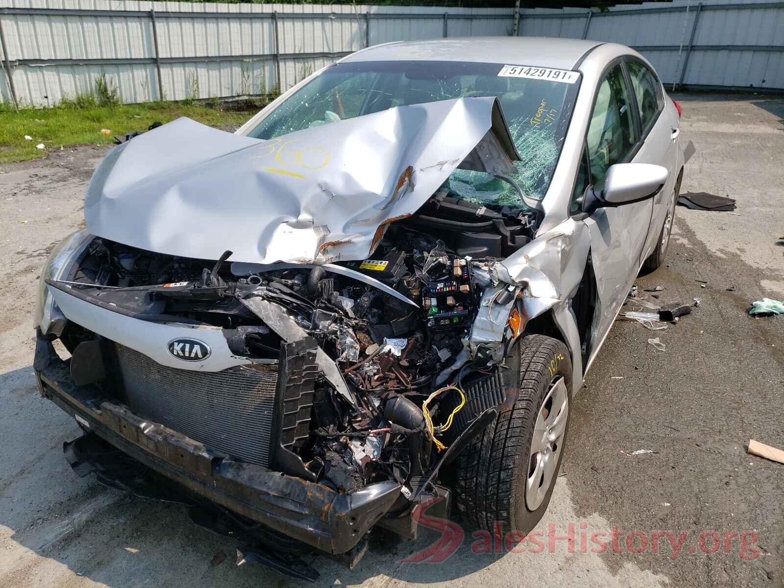 KNAFK4A64G5523403 2016 KIA FORTE