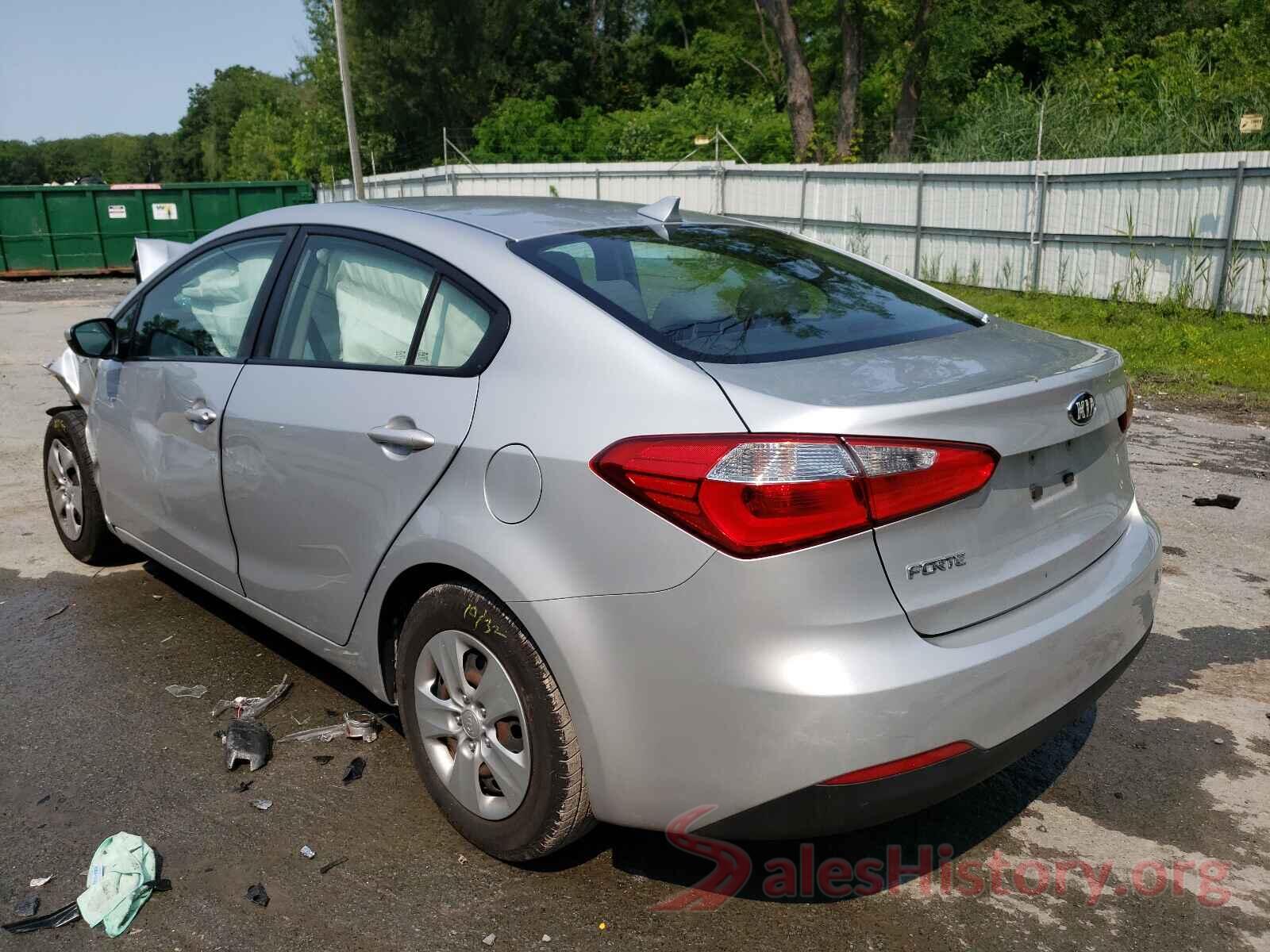 KNAFK4A64G5523403 2016 KIA FORTE