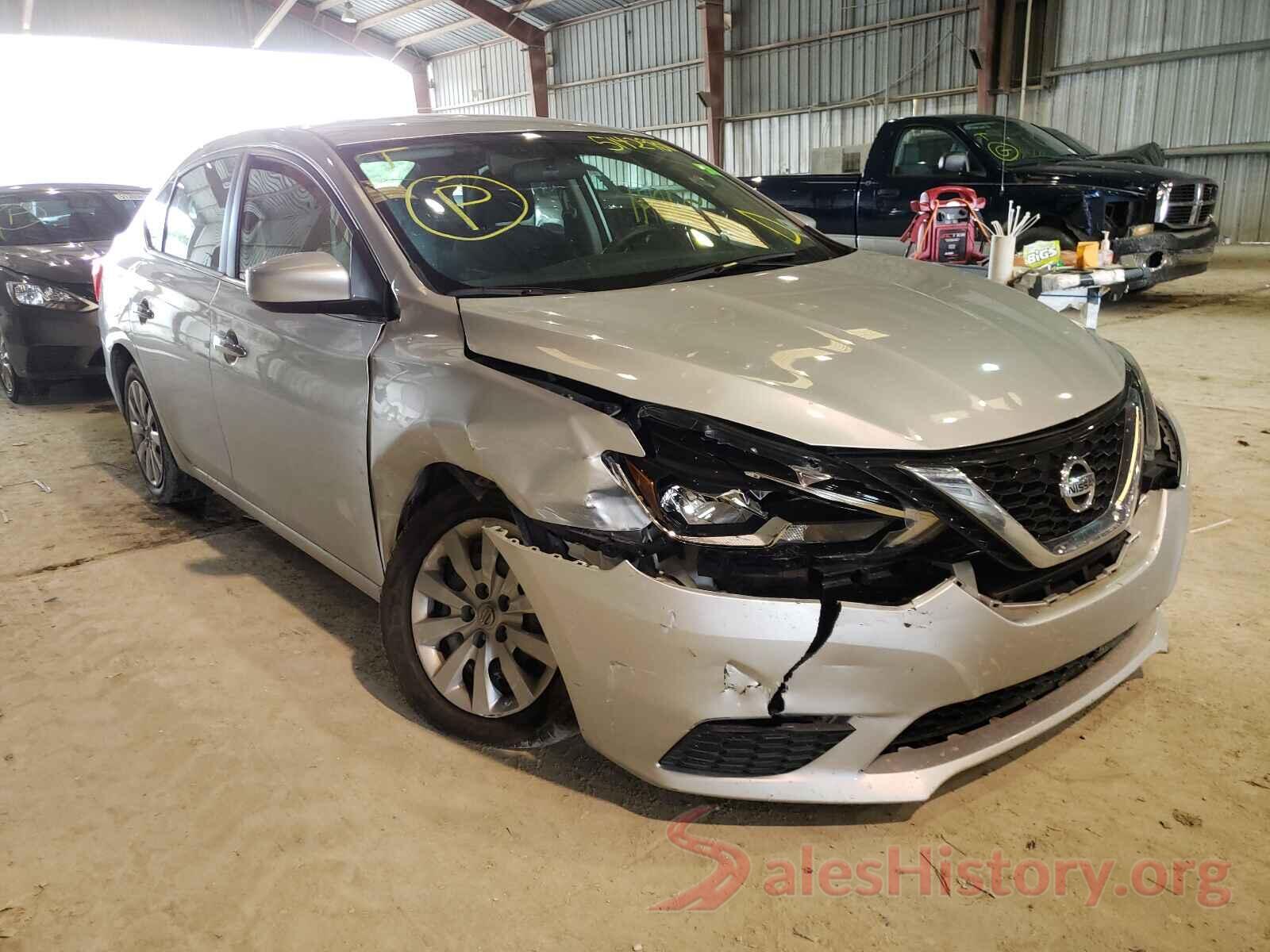 3N1AB7AP7KY361823 2019 NISSAN SENTRA