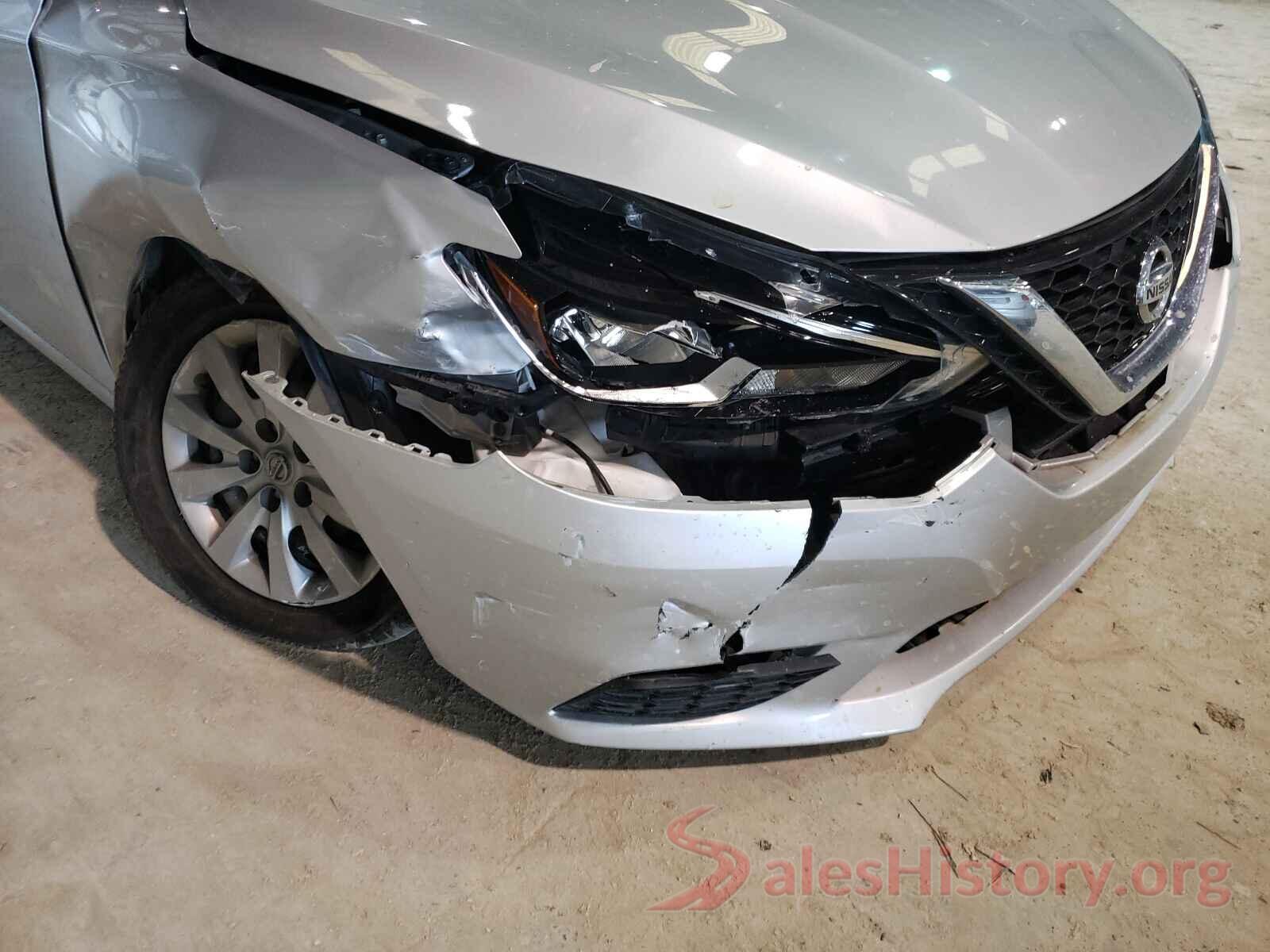 3N1AB7AP7KY361823 2019 NISSAN SENTRA