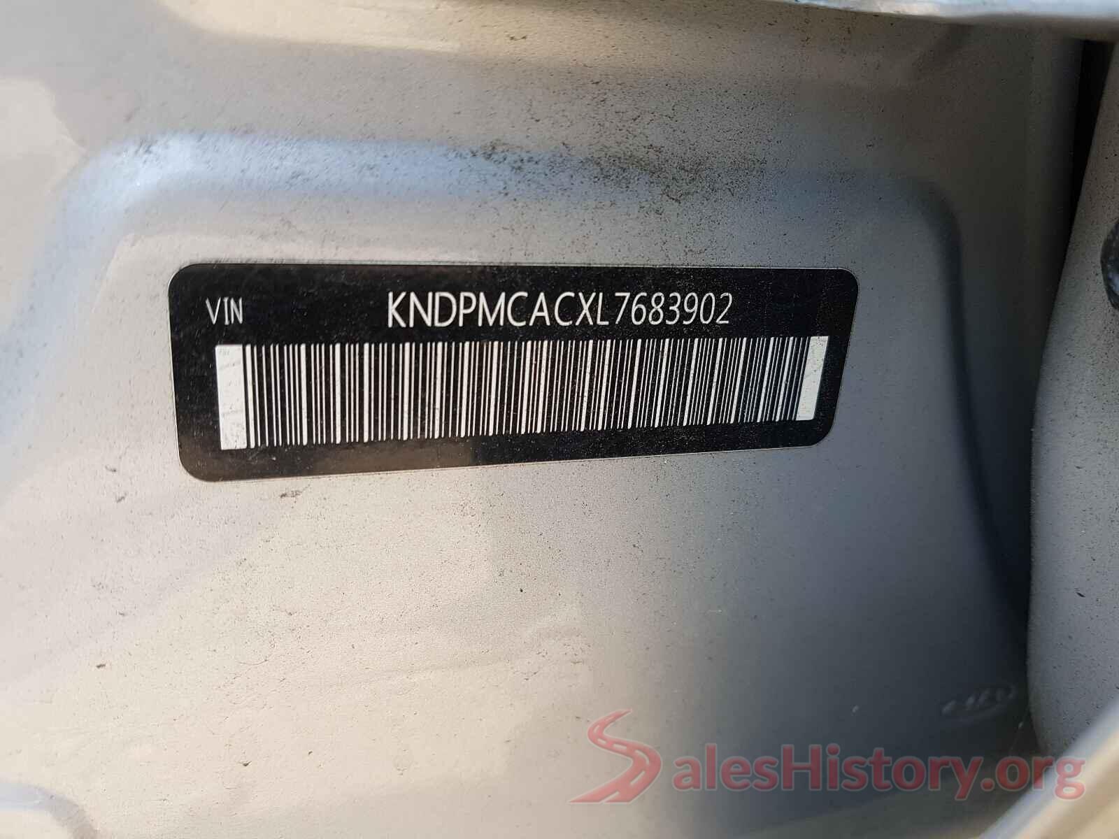 KNDPMCACXL7683902 2020 KIA SPORTAGE