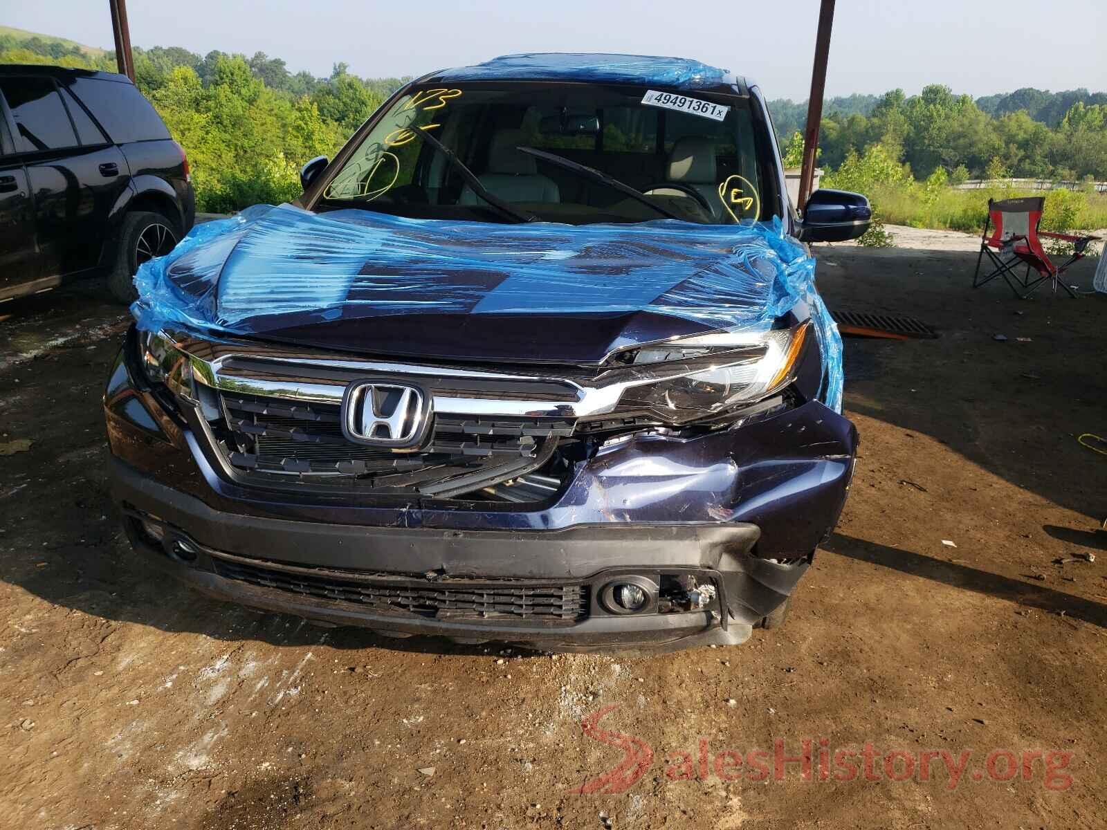 5FPYK2F65KB004898 2019 HONDA RIDGELINE