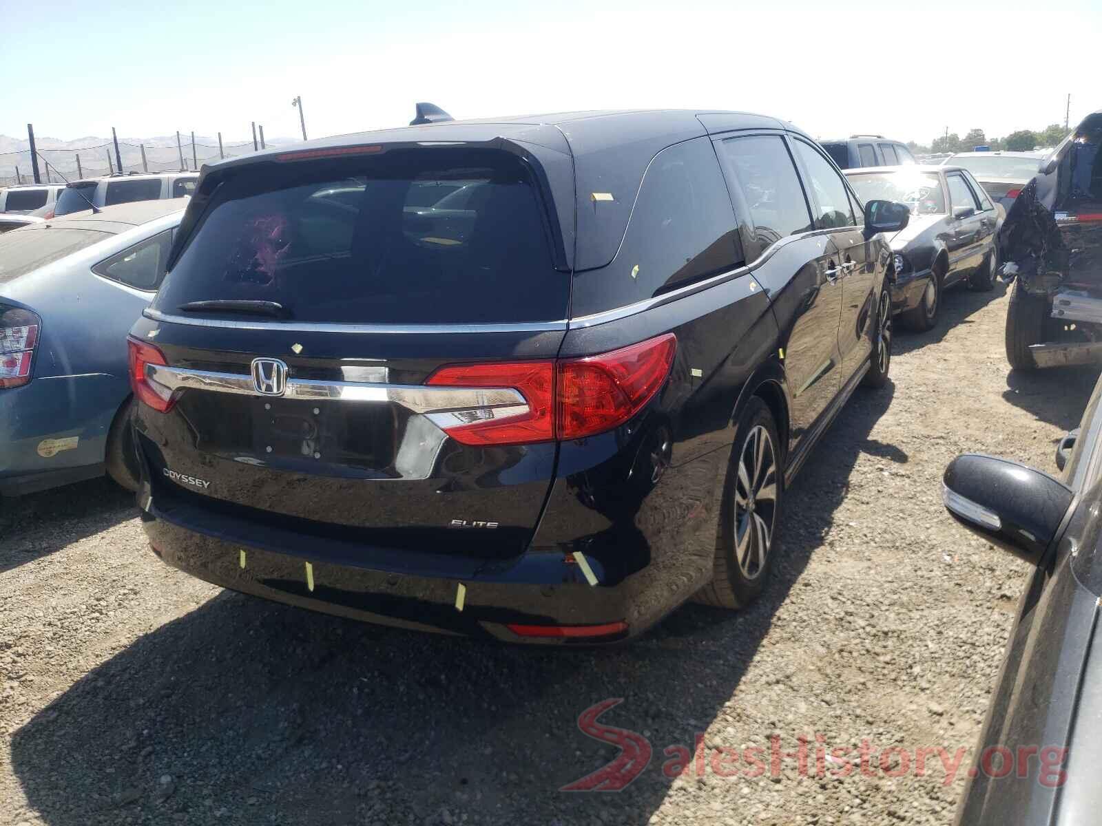 5FNRL6H94KB108663 2019 HONDA ODYSSEY