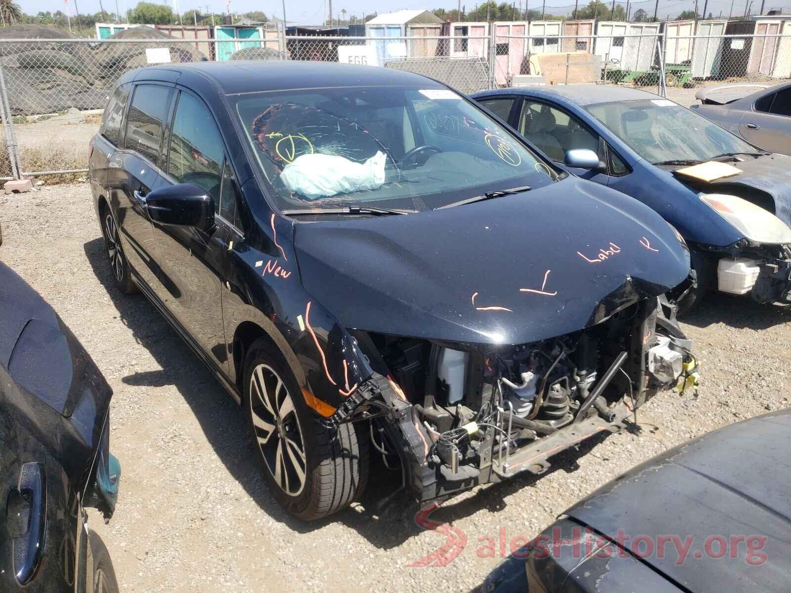 5FNRL6H94KB108663 2019 HONDA ODYSSEY