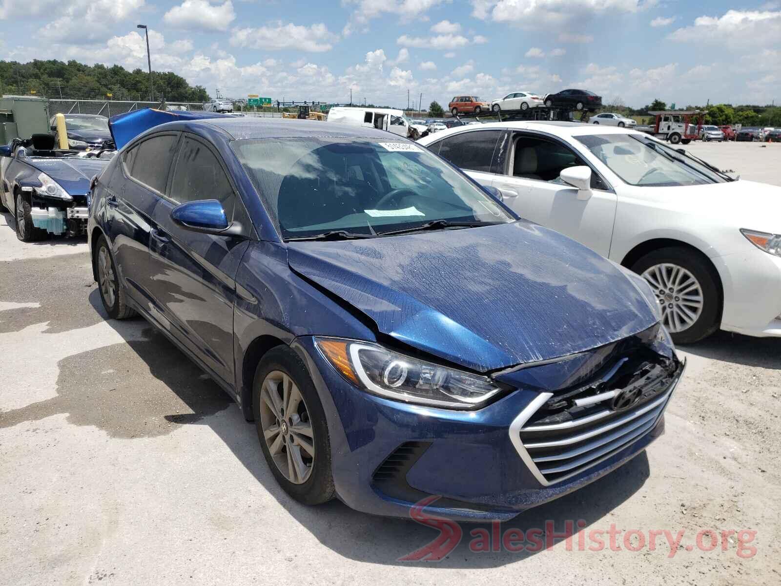 5NPD84LF7JH365412 2018 HYUNDAI ELANTRA