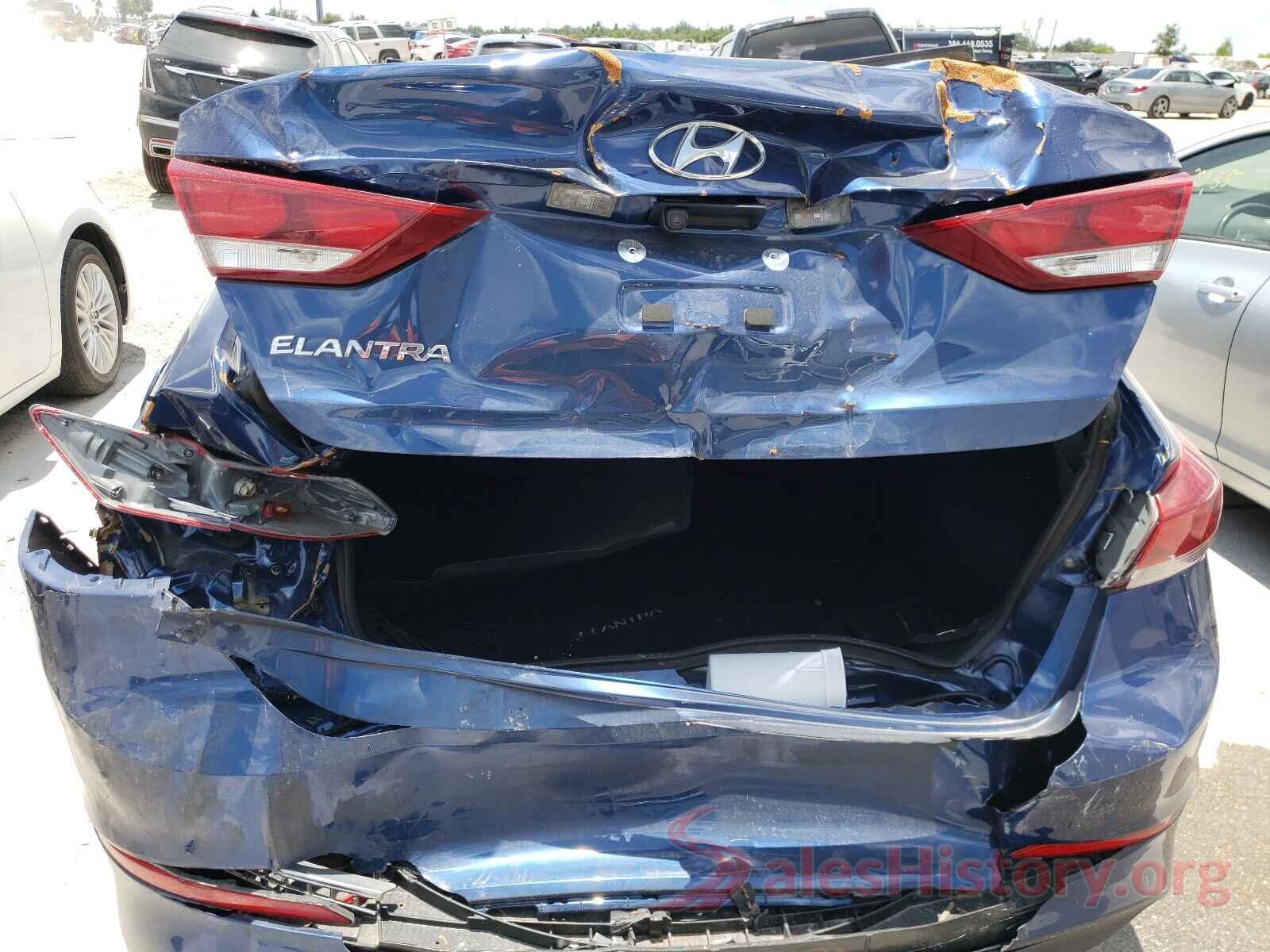 5NPD84LF7JH365412 2018 HYUNDAI ELANTRA