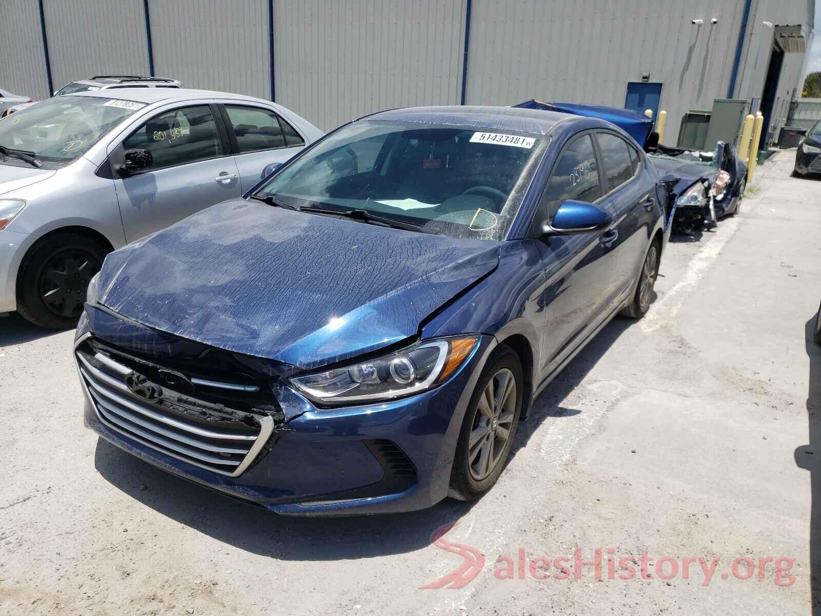 5NPD84LF7JH365412 2018 HYUNDAI ELANTRA