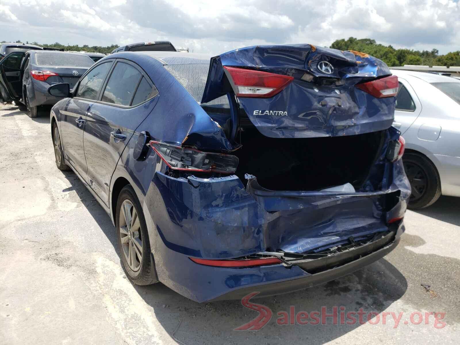 5NPD84LF7JH365412 2018 HYUNDAI ELANTRA