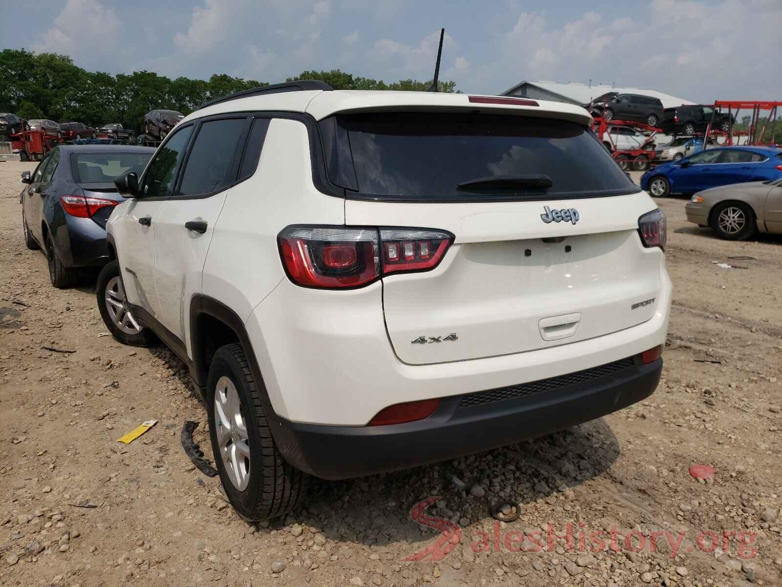 3C4NJDAB6JT483170 2018 JEEP COMPASS