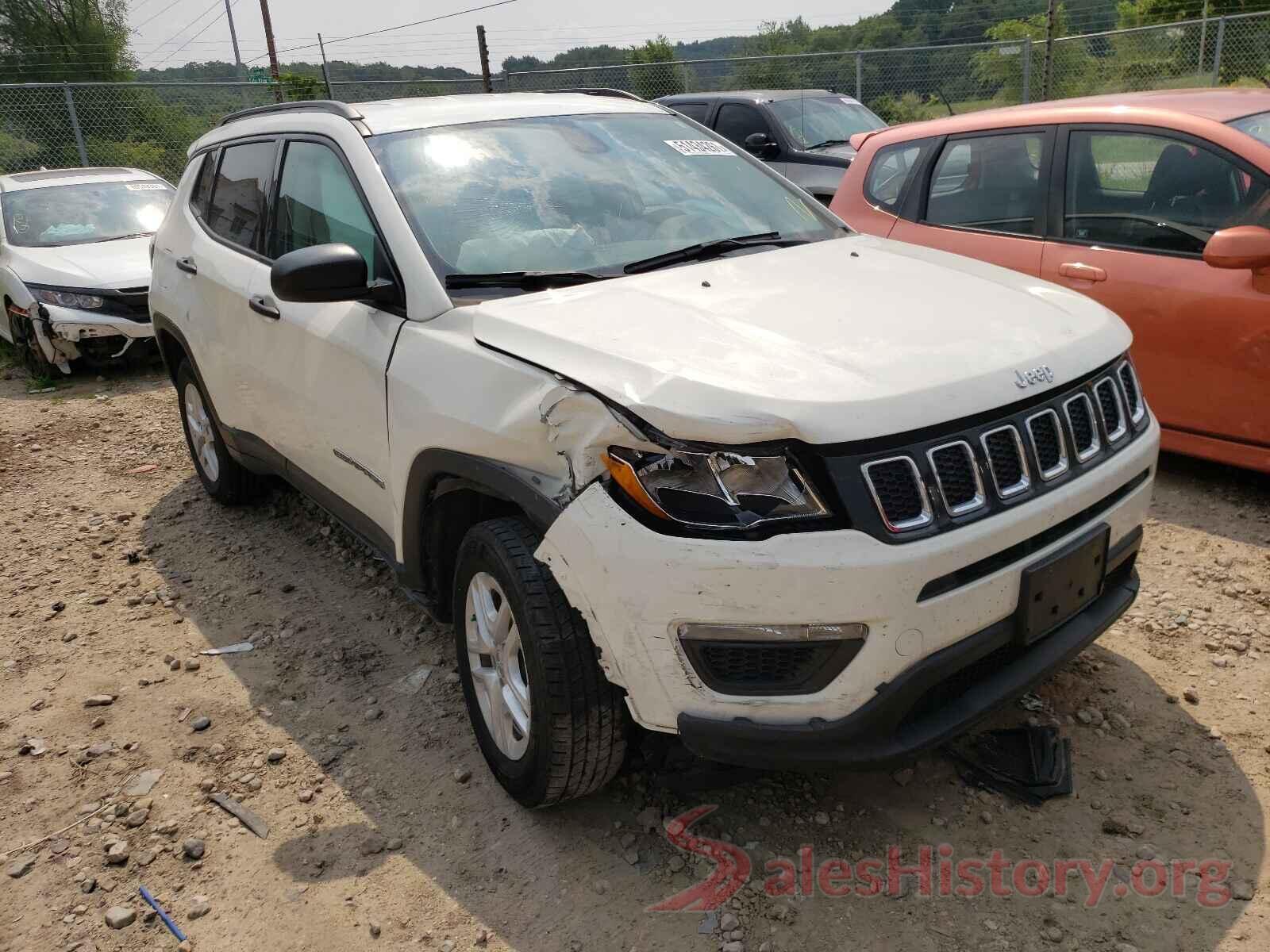 3C4NJDAB6JT483170 2018 JEEP COMPASS