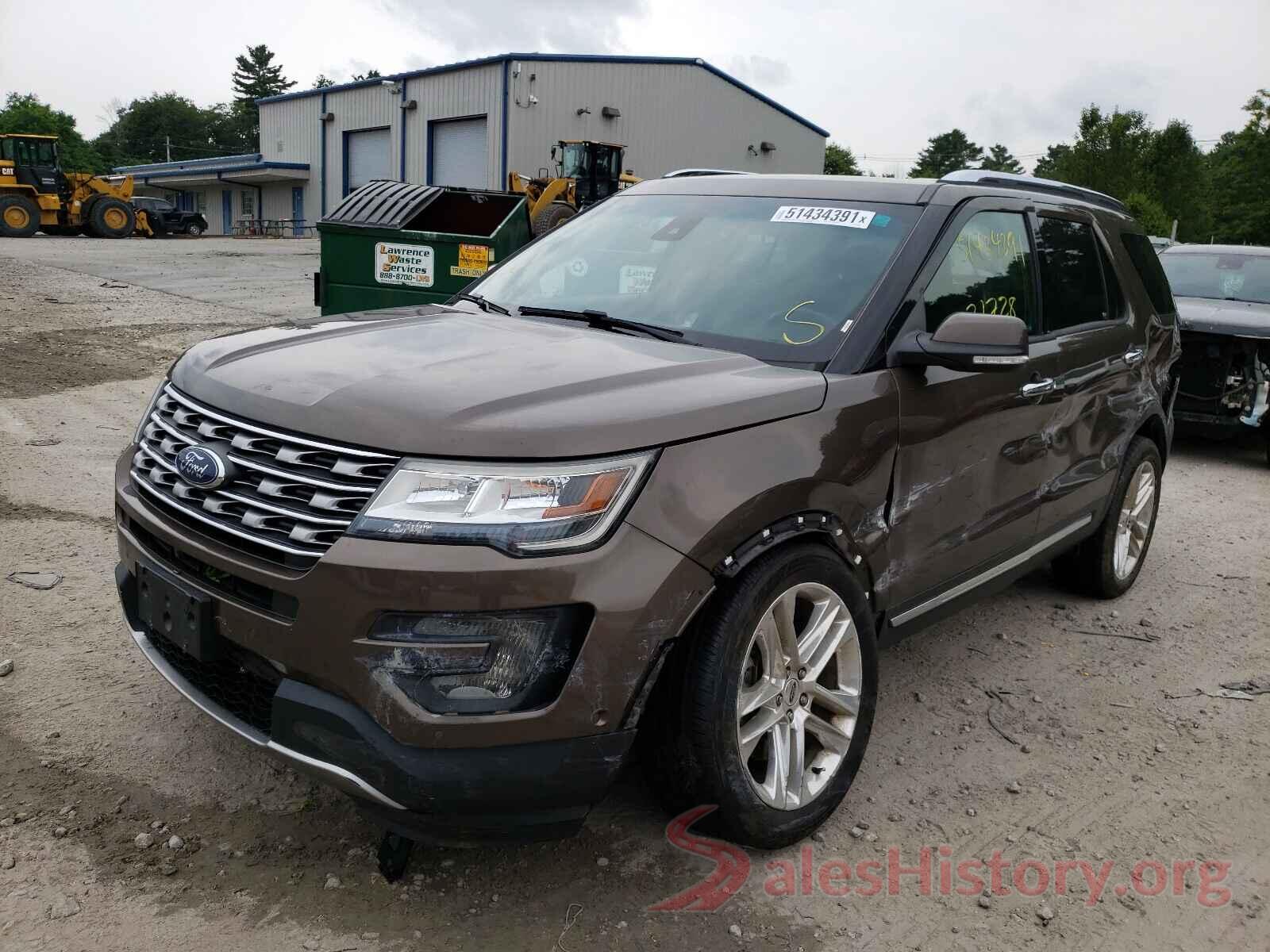 1FM5K8F87GGB57095 2016 FORD EXPLORER