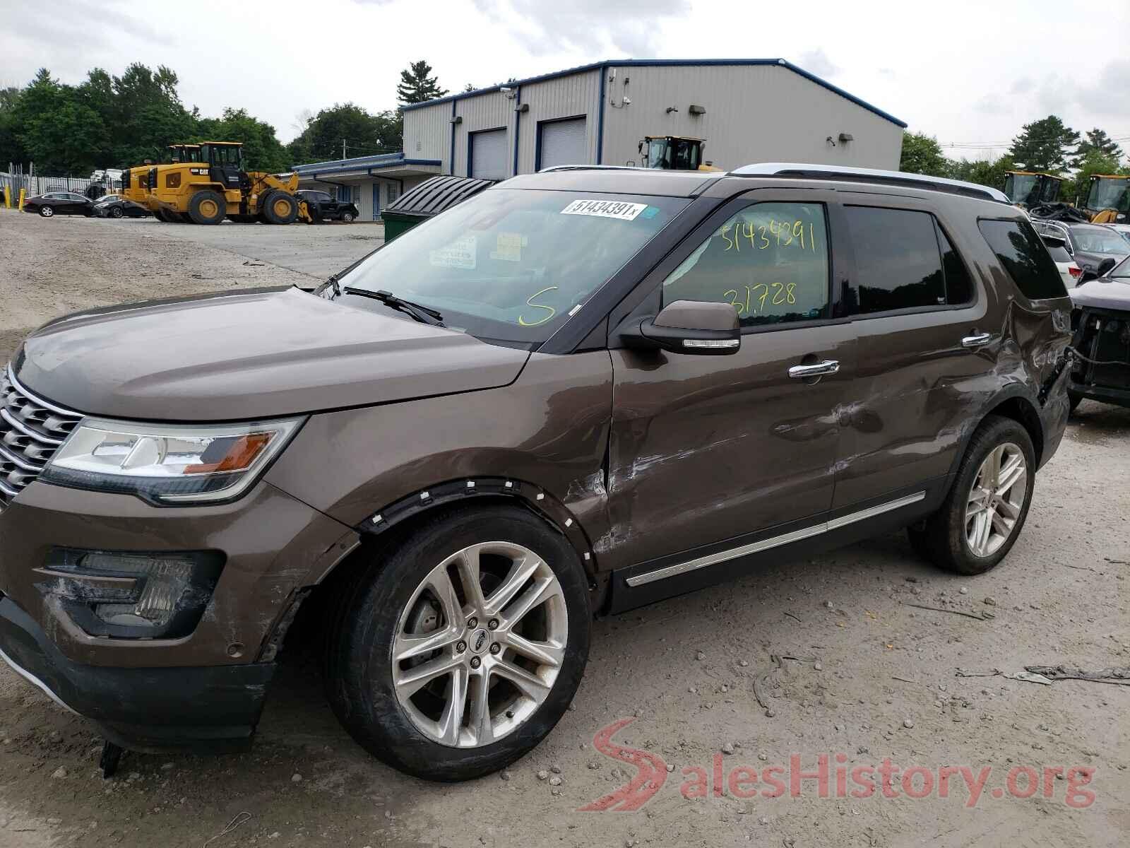 1FM5K8F87GGB57095 2016 FORD EXPLORER