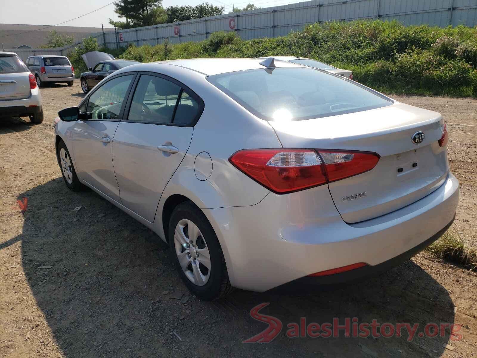 KNAFK4A68G5539166 2016 KIA FORTE