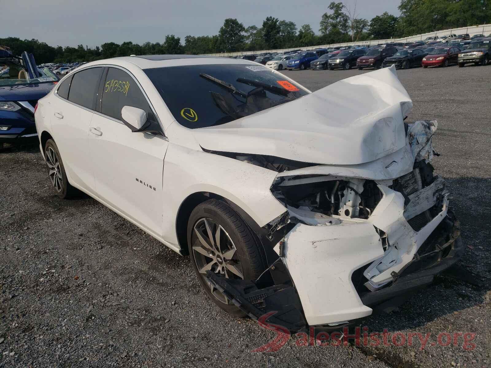 1G1ZE5STXHF183678 2017 CHEVROLET MALIBU