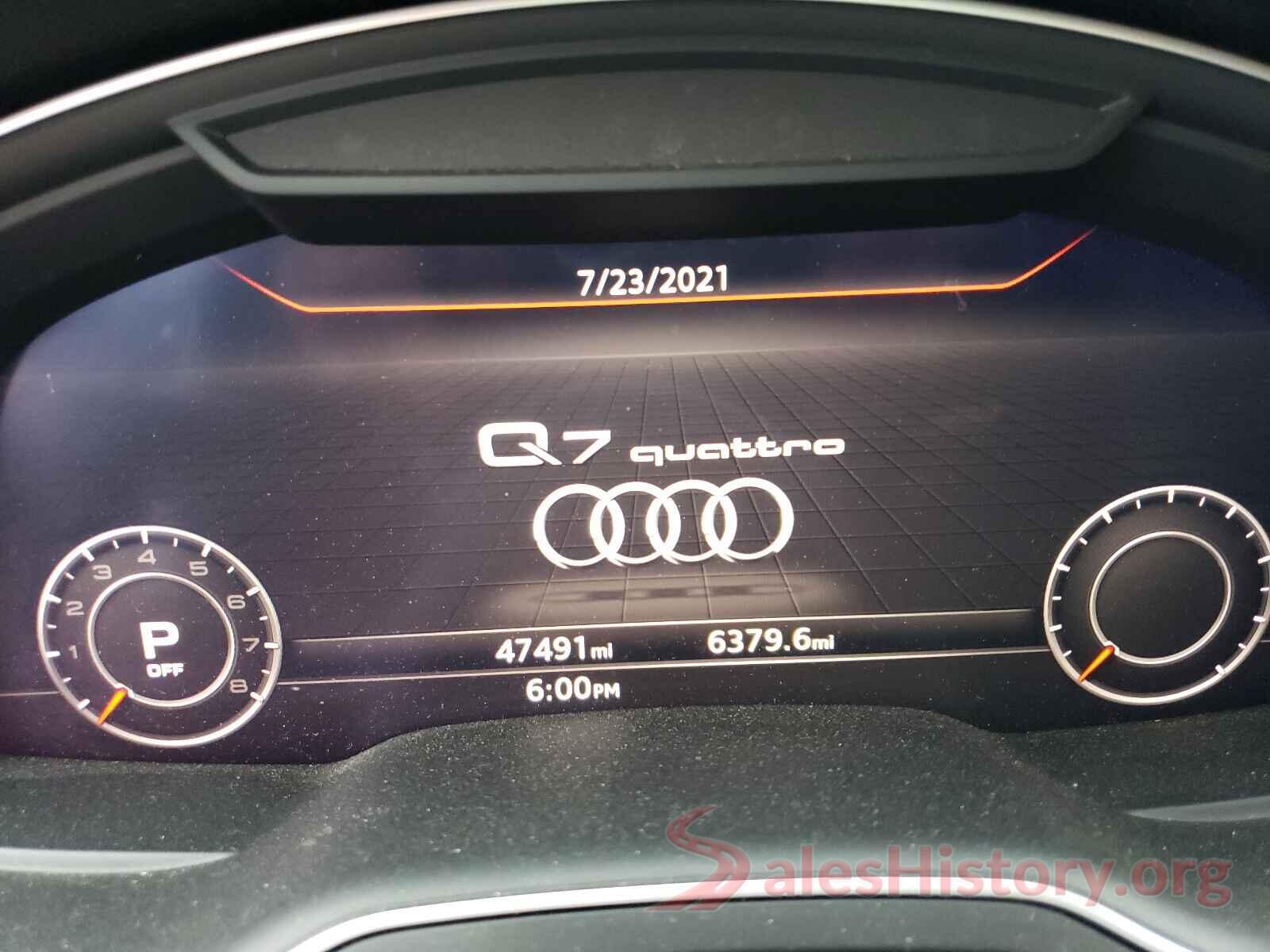 WA1VAAF75JD000125 2018 AUDI Q7