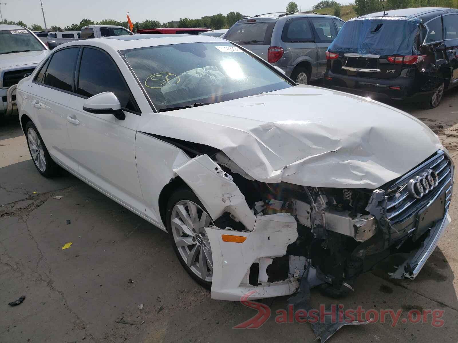 WAUANAF45HN002635 2017 AUDI A4