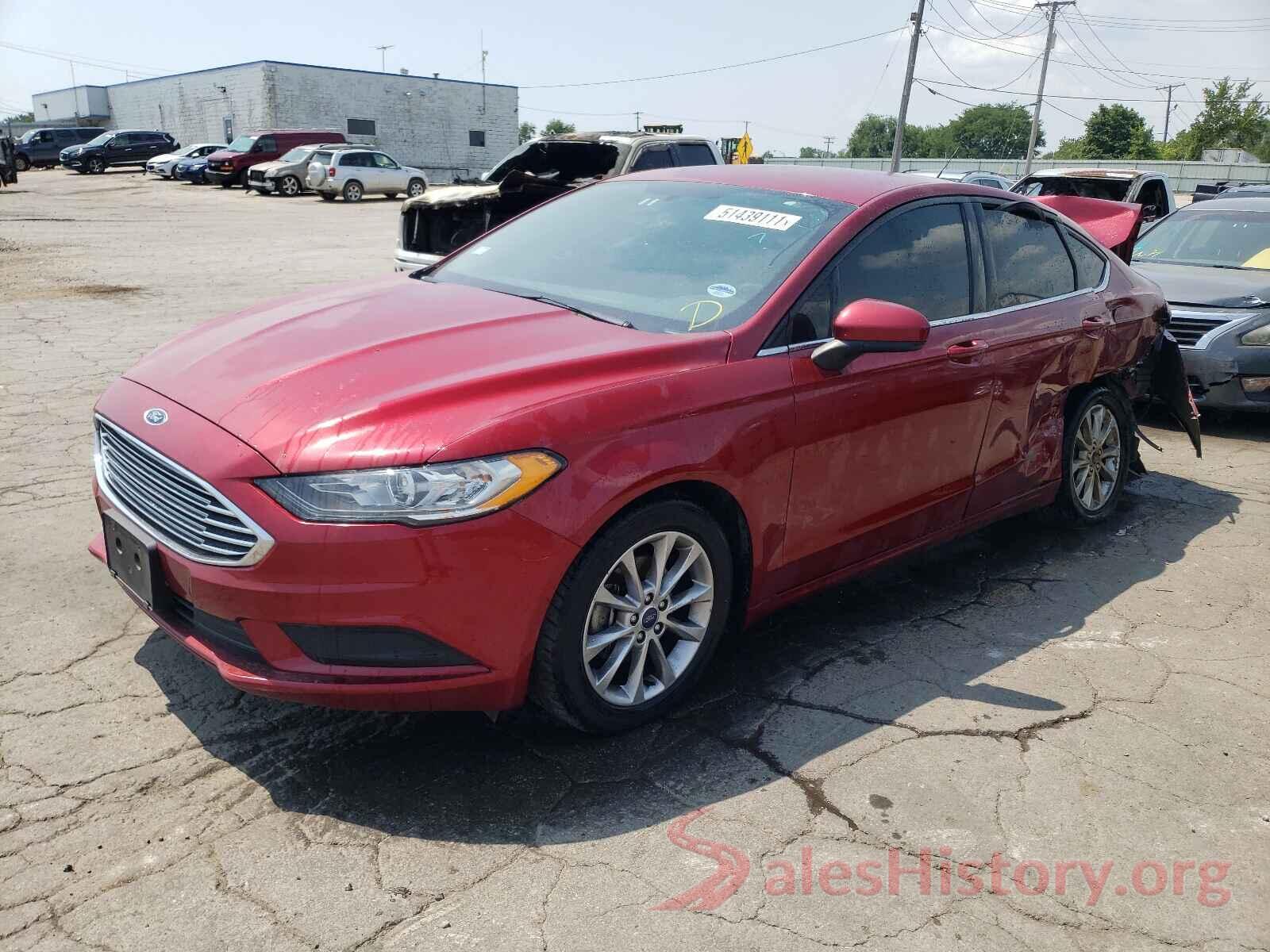 3FA6P0H71HR146061 2017 FORD FUSION