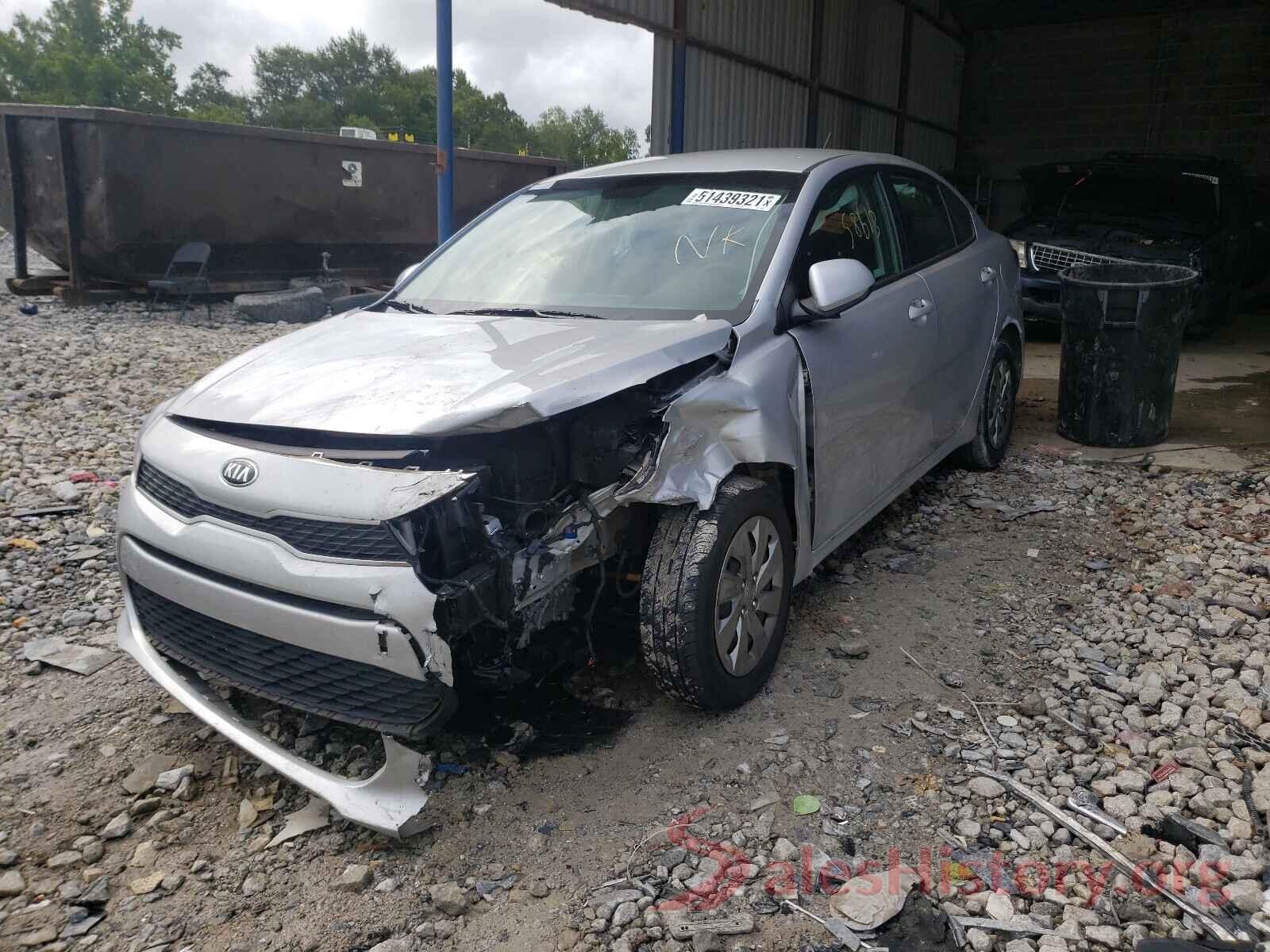 3KPA24AB1KE187880 2019 KIA RIO