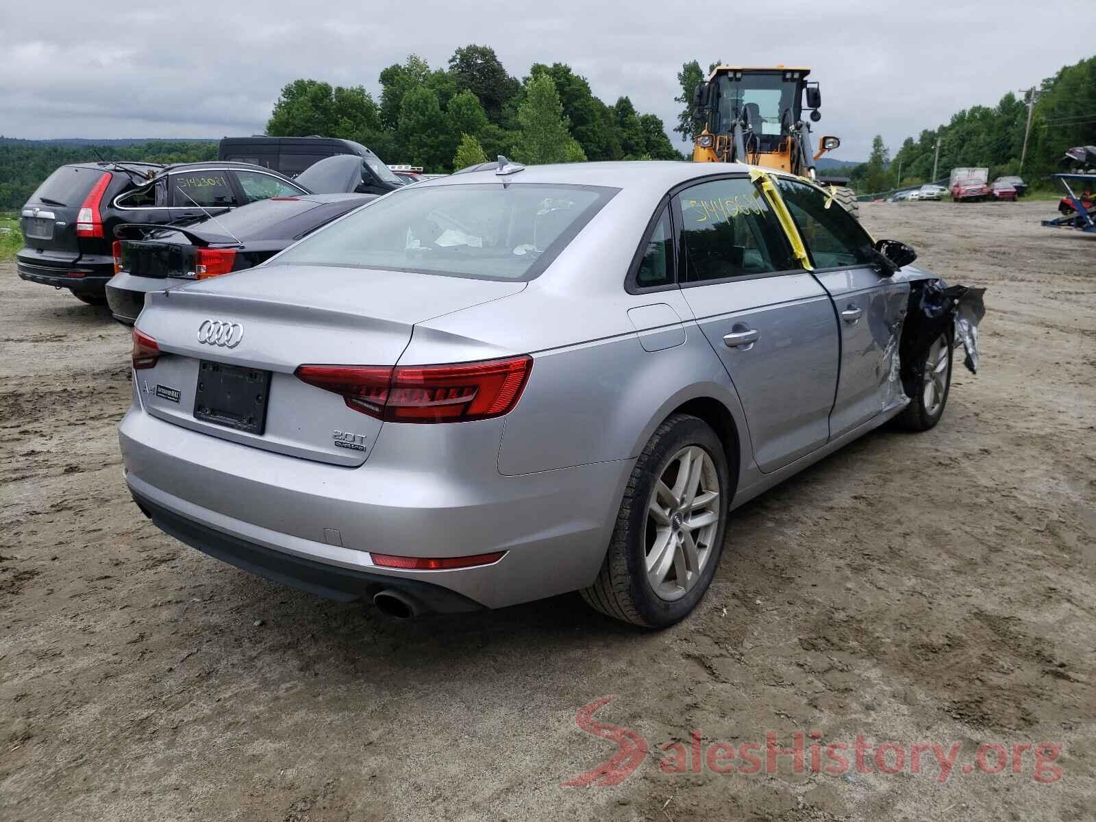 WAUANAF4XHN031337 2017 AUDI A4