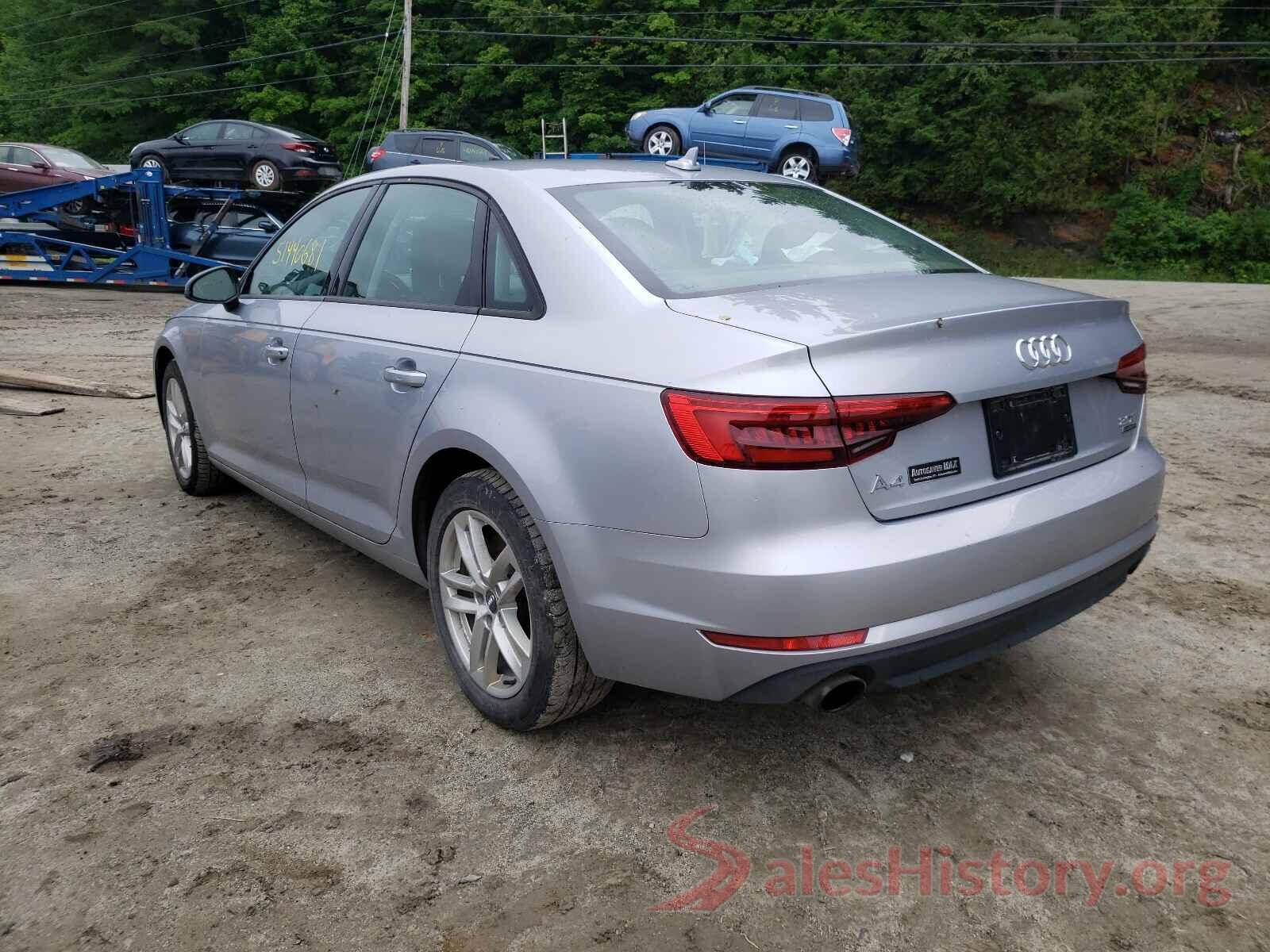 WAUANAF4XHN031337 2017 AUDI A4