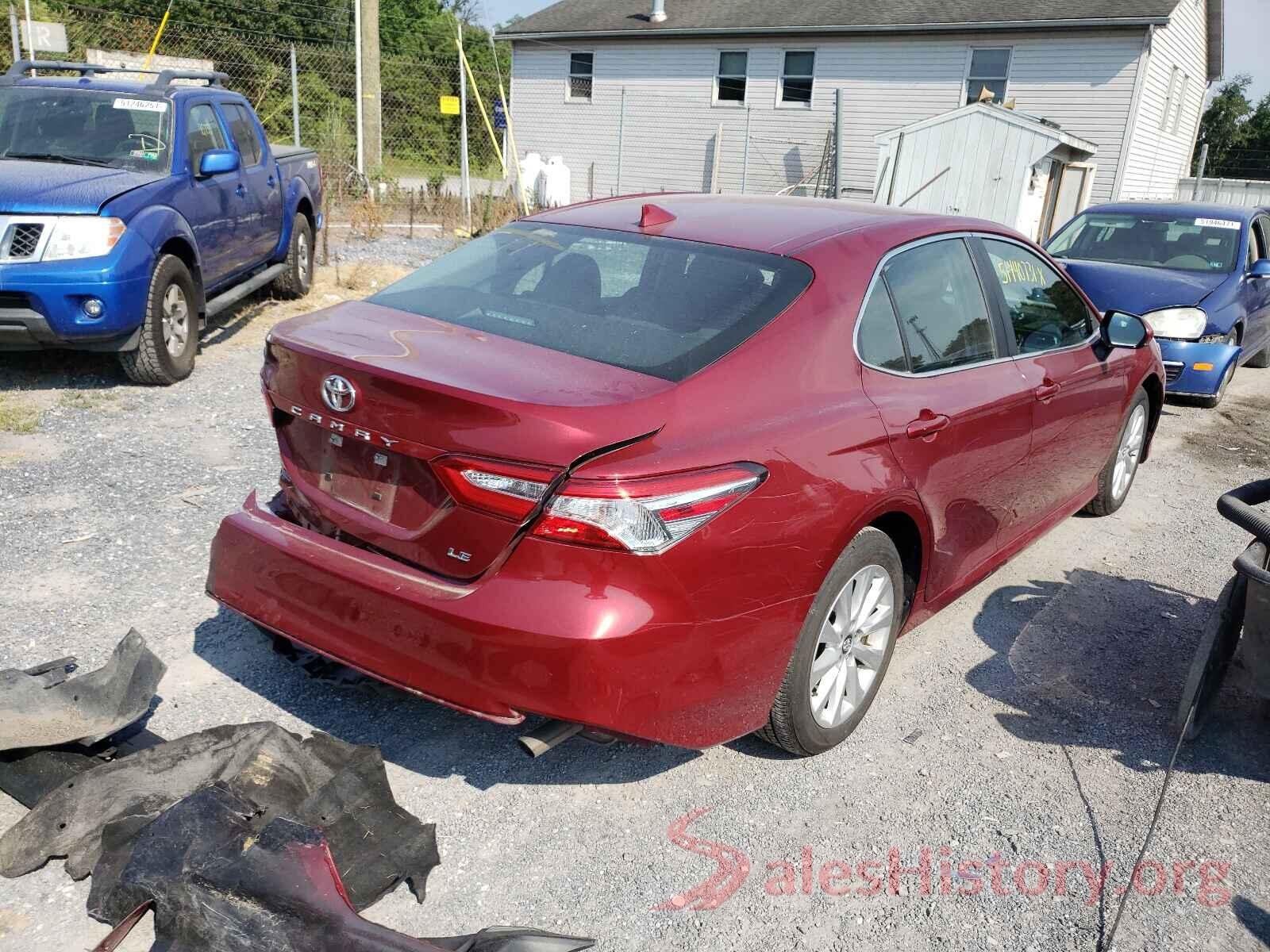 4T1B11HK9KU806525 2019 TOYOTA CAMRY