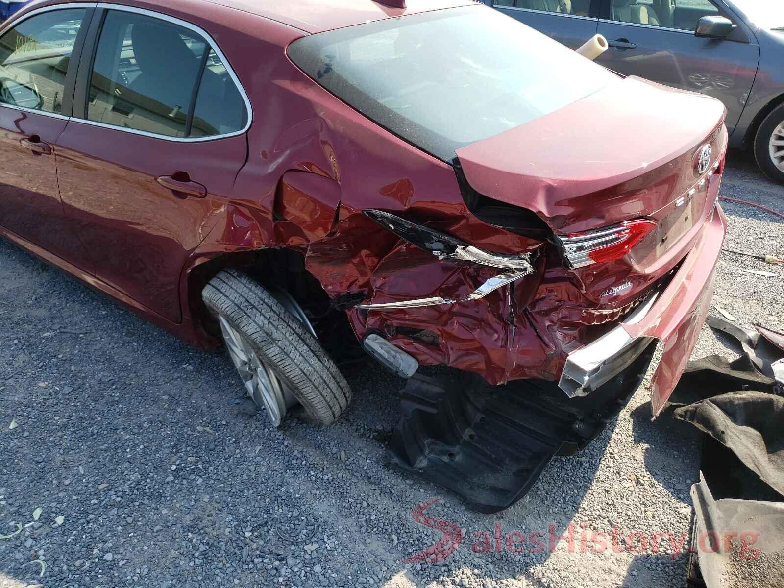 4T1B11HK9KU806525 2019 TOYOTA CAMRY