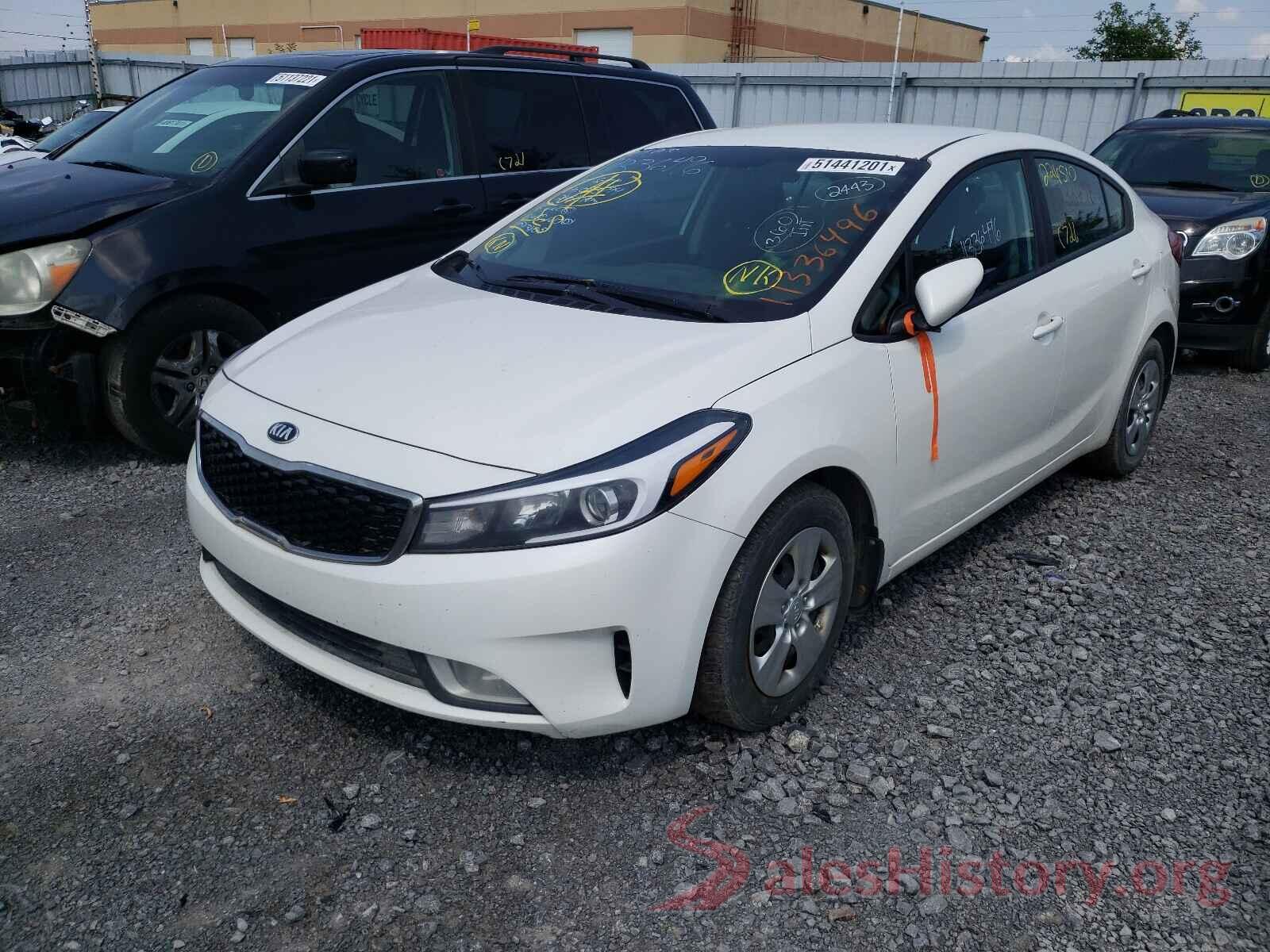 3KPFL4A7XHE093794 2017 KIA FORTE