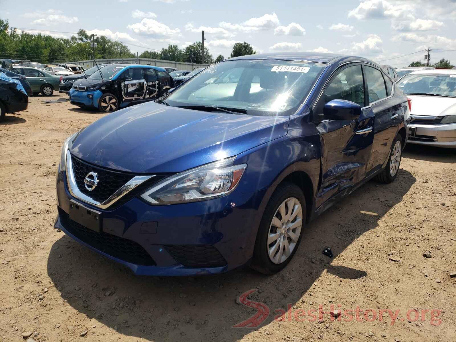 3N1AB7AP0HY362143 2017 NISSAN SENTRA